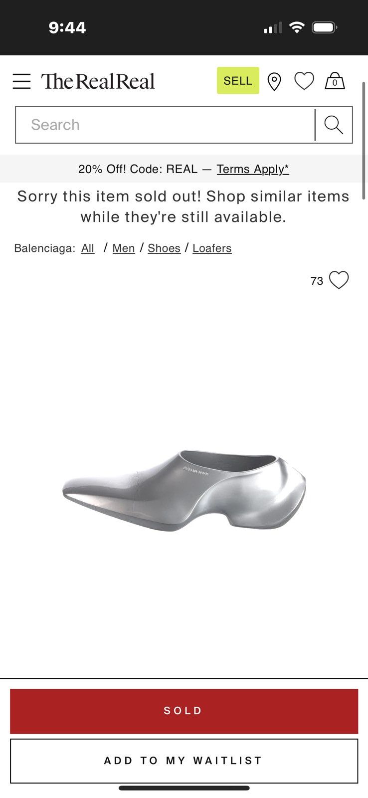 Balenciaga Balenciaga space shoe Silver Size US 11 / EU 44 - 2 Thumbnail