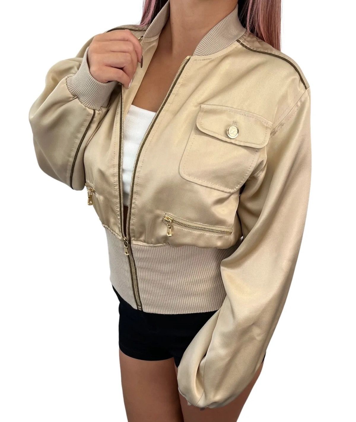 Designer × Dolce & Gabbana Dolce & Gabbana D&G avant garde bomber jacket Size M / US 6-8 / IT 42-44 - 3 Thumbnail