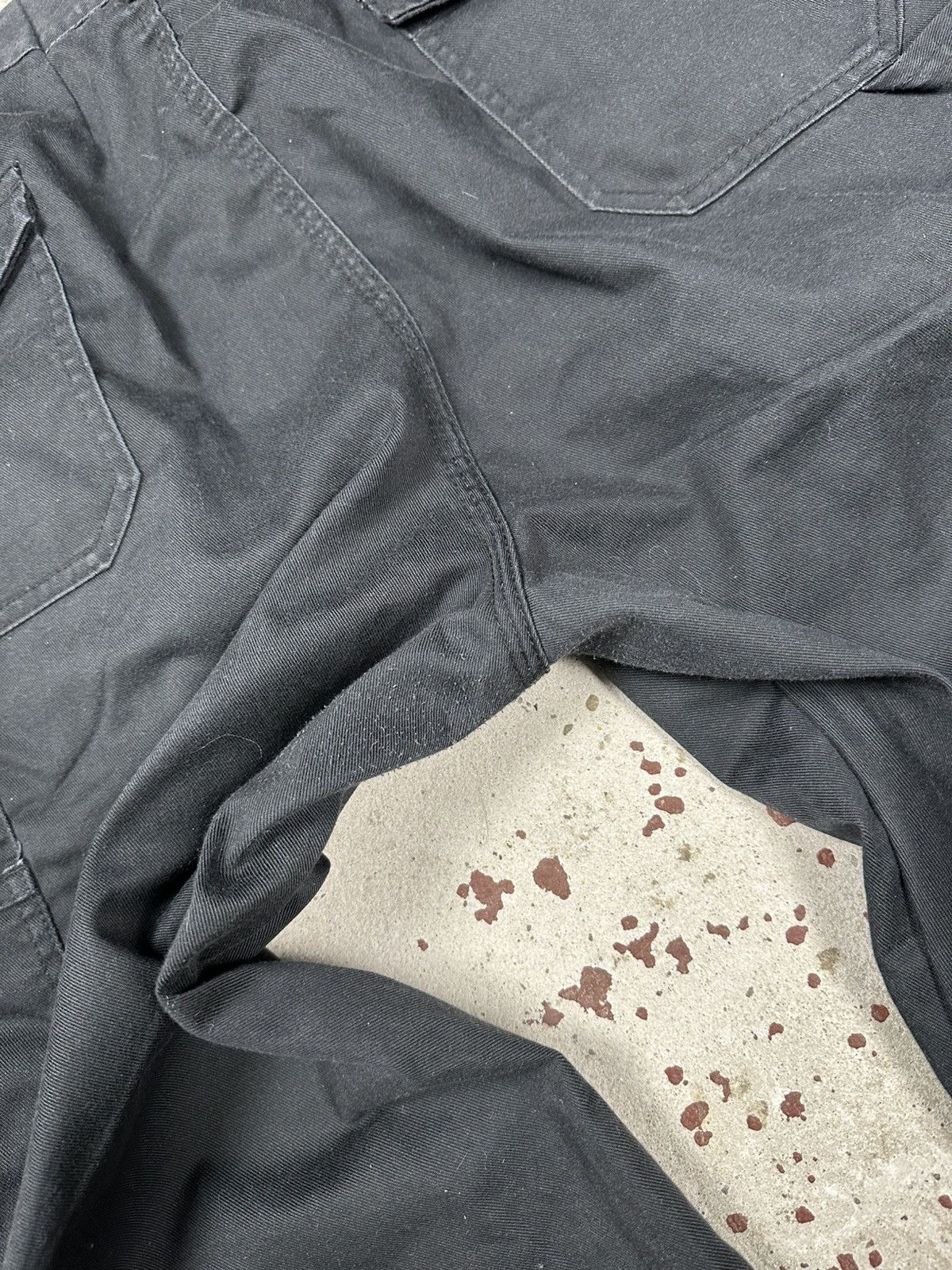 Dickies × Vintage Vintage Y2K Dickies Black Baggy Cargo Carpenter Pants Size US 36 / EU 52 - 14 Thumbnail