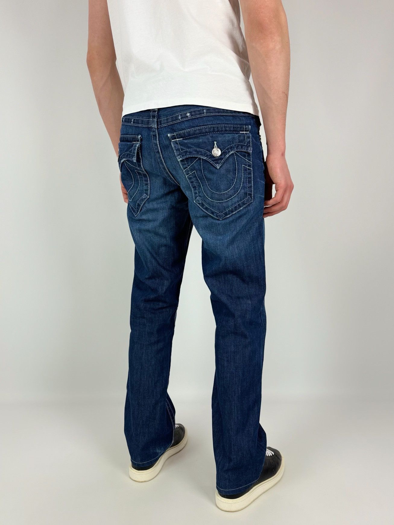 True Religion True Religion Blue Jeans Made in USA SIZE 32 Size US 32 / EU 48 - 1 Thumbnail