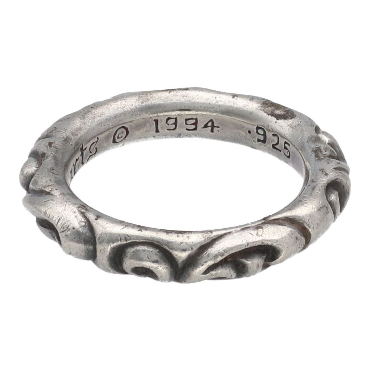 Chrome Hearts CHROME HEARTS Scroll Band Silver Ring SV925 Size ONE SIZE - 6 Thumbnail
