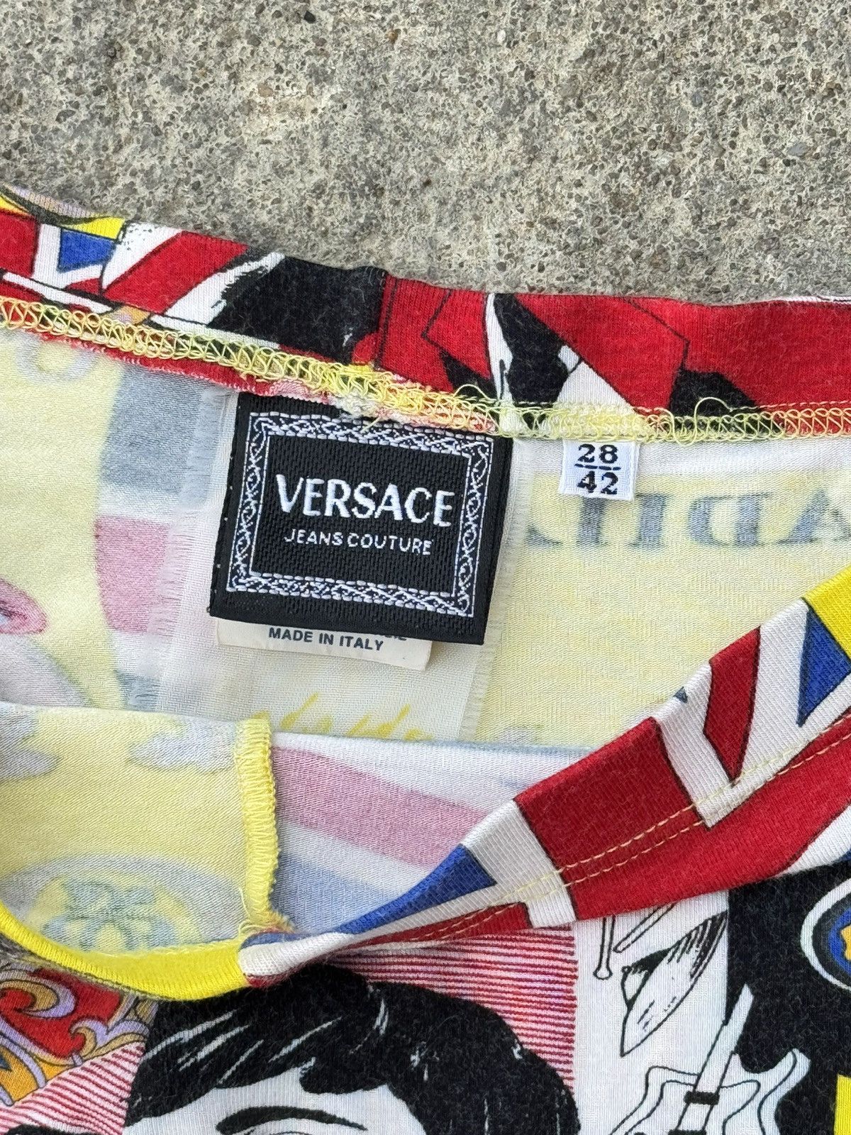 Versace 1990s Versace Leggings Size 28" / US 6 / IT 42 - 7 Thumbnail