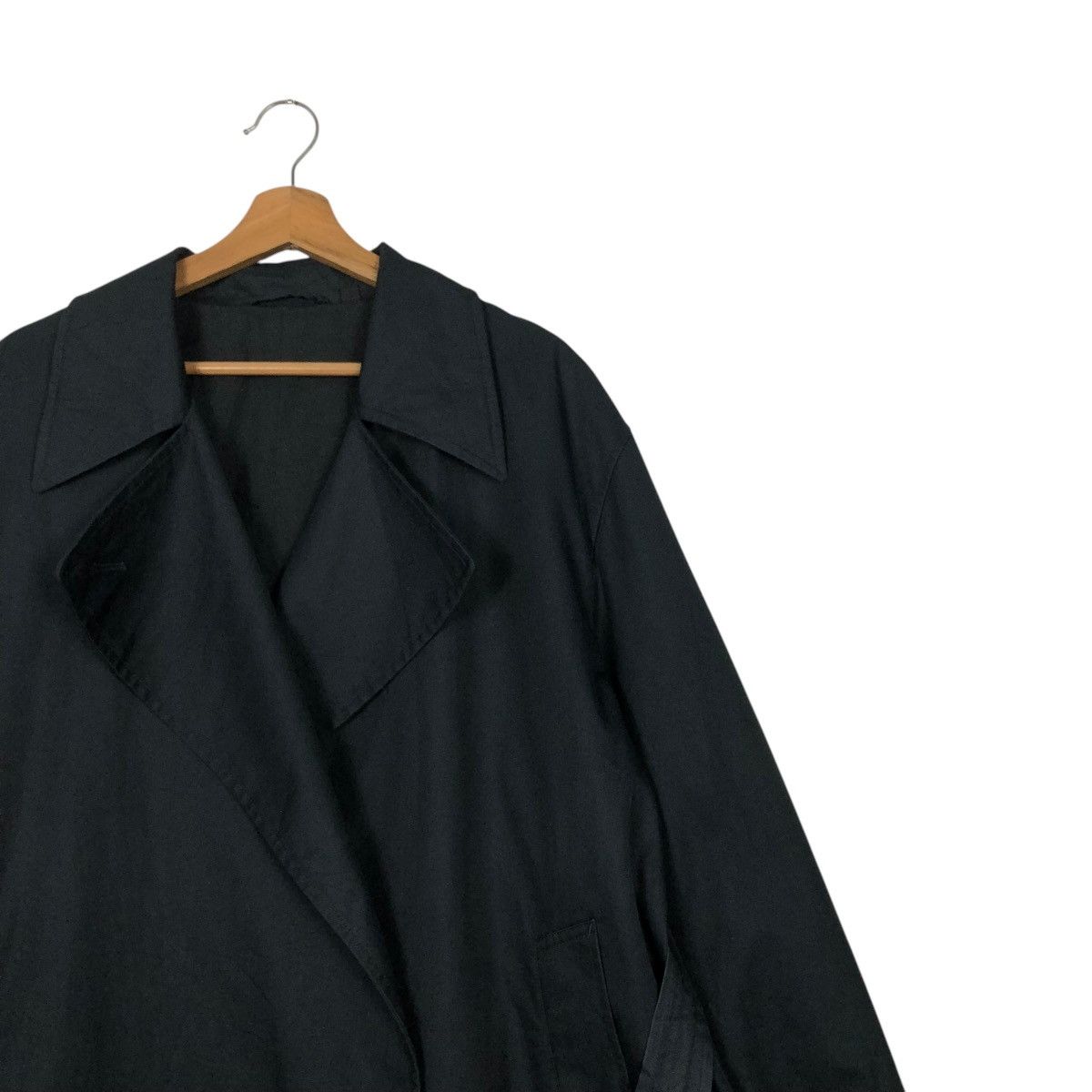 Japanese Brand 🔥RICH BLACK ICONIC LONG JACKET UNIQLO UNDERCOVER Size US XL / EU 56 / 4 - 8 Thumbnail