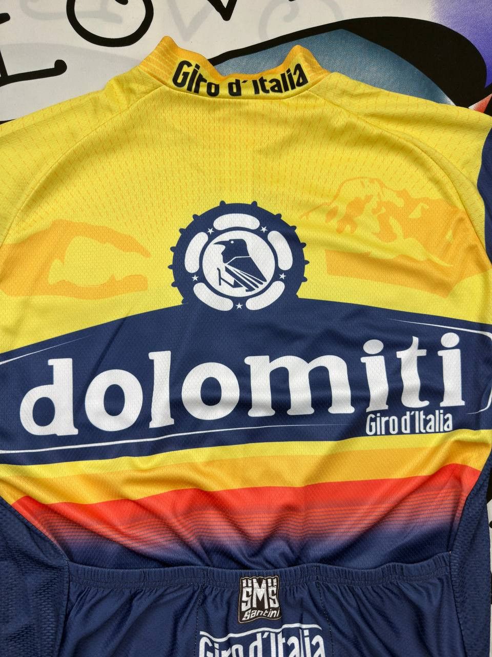 Other Santini men’s Italy giro d’italia cycling jersey shirt Size US XXL / EU 58 / 5 - 11 Thumbnail