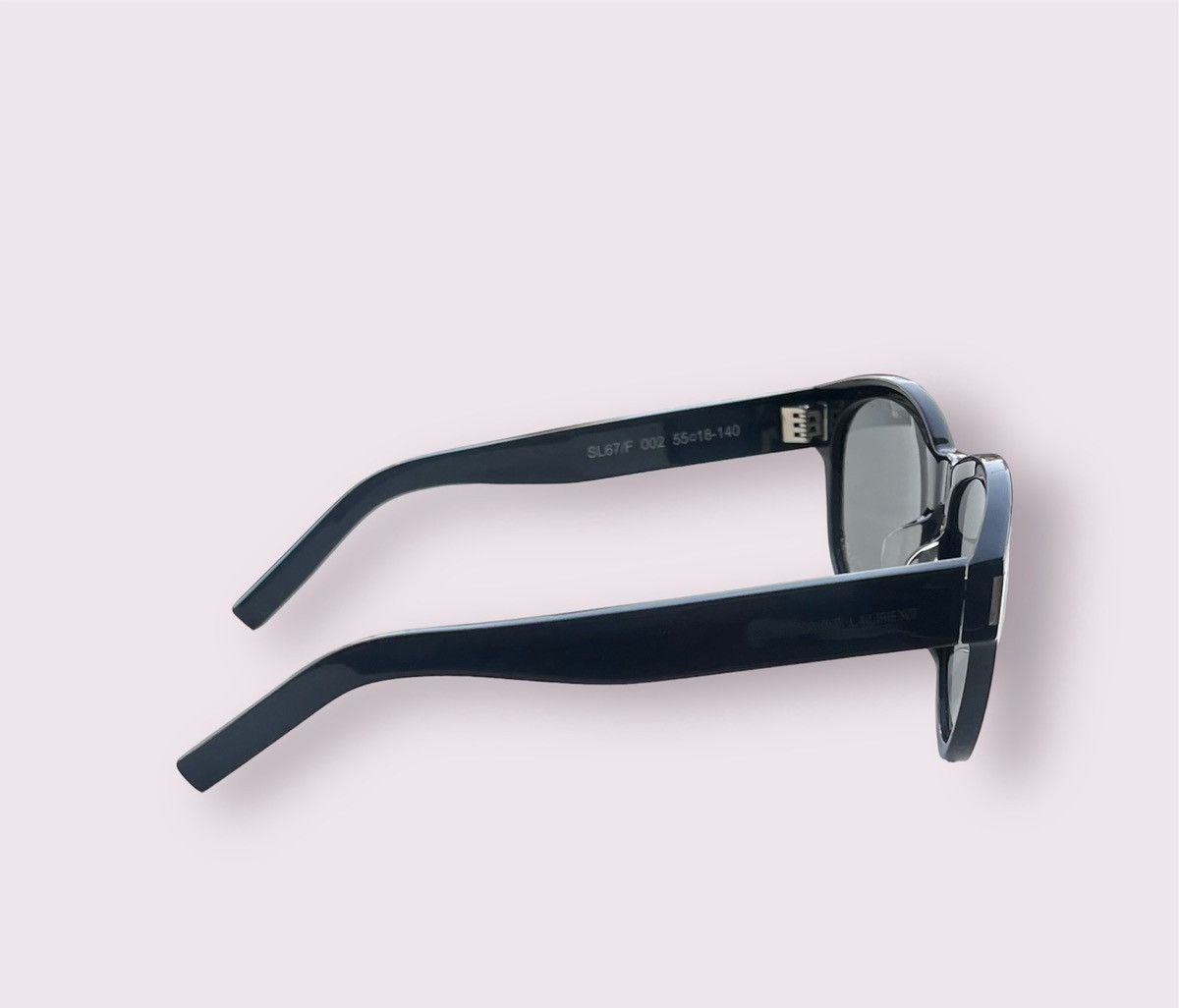 Saint Laurent Paris Saint Laurent Black Cat Eye SL 67 Black Women’s Sunglasses Size ONE SIZE - 7 Thumbnail