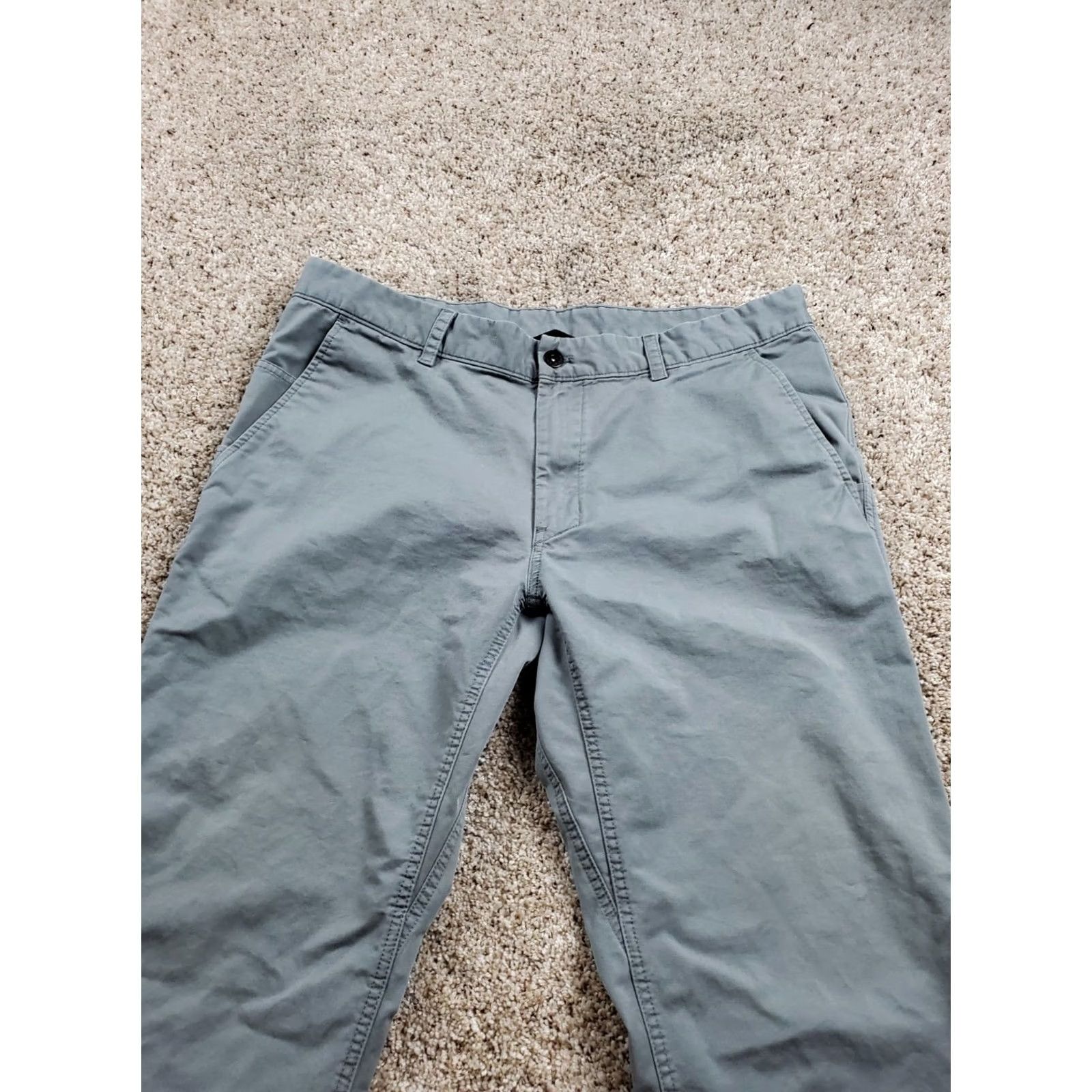 The North Face The North Face Chino Pants Mens Gray Size 38 Cargo Pocket Straight Leg 30in Inseam Cotton Spandex Size US 38 / EU 54 - 3 Thumbnail