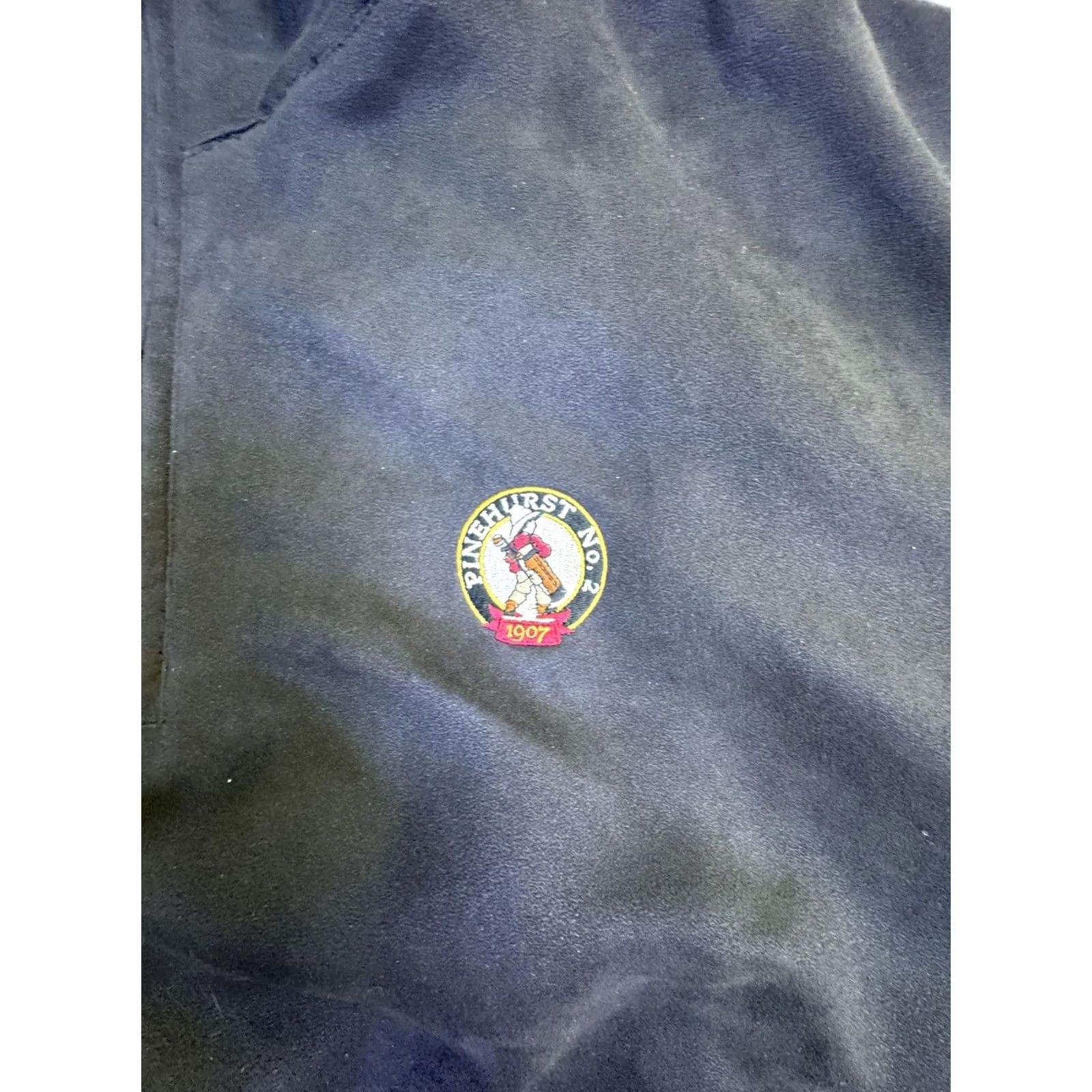 Vintage The Putterboy Collection Jacket Golf Pullover Mens 2XL Black 1/4 Zip Pinehurst Size US XXL / EU 58 / 5 - 5 Thumbnail