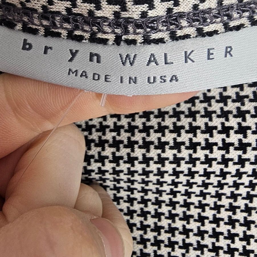 Bryn Walker Bryn Walker Womens Adria Tunic Mock Neck S Geometric Stretch Size S / US 4 / IT 40 - 6 Thumbnail