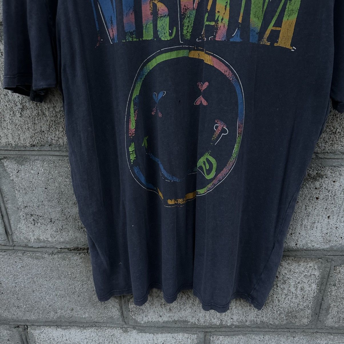 Nirvana VTG Fitted Band Rock T-shirts Nirvana Big Logo Hype Trend Size US M / EU 48-50 / 2 - 4 Thumbnail