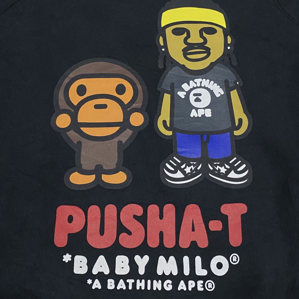 Bape Baby Milo Pusha-T Hoodie Size US M / EU 48-50 / 2 - 4 Thumbnail
