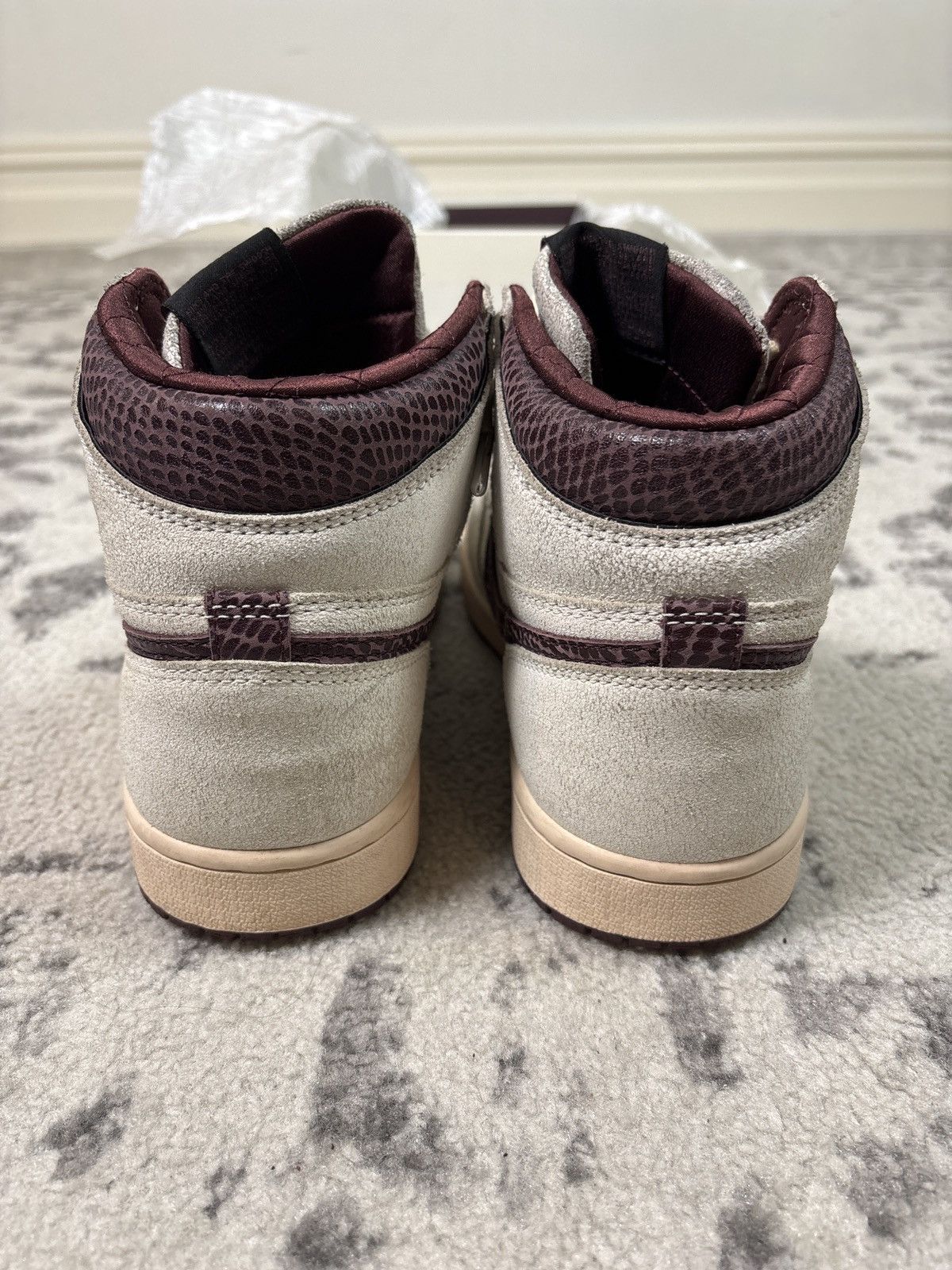 A Ma Maniere × Jordan Brand AIR JORDAN 1 A MA MANIERE Size US 9 / EU 42 - 4 Thumbnail