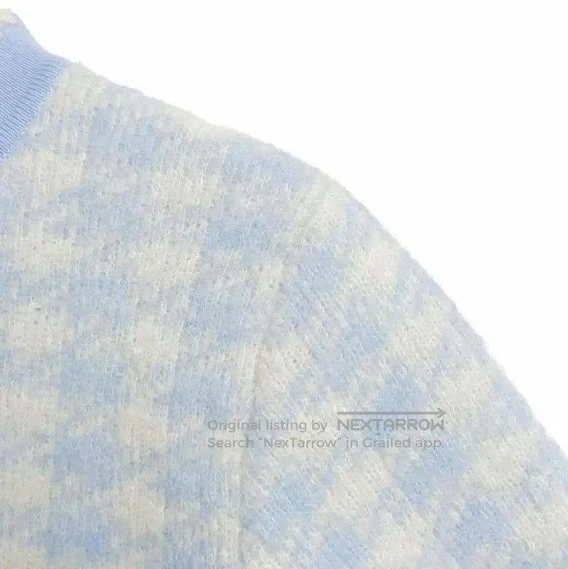 Miu Miu Miu Miu Blue Cashmere Women's T-Shirt . Size L / US 10 / IT 46 - 3 Thumbnail