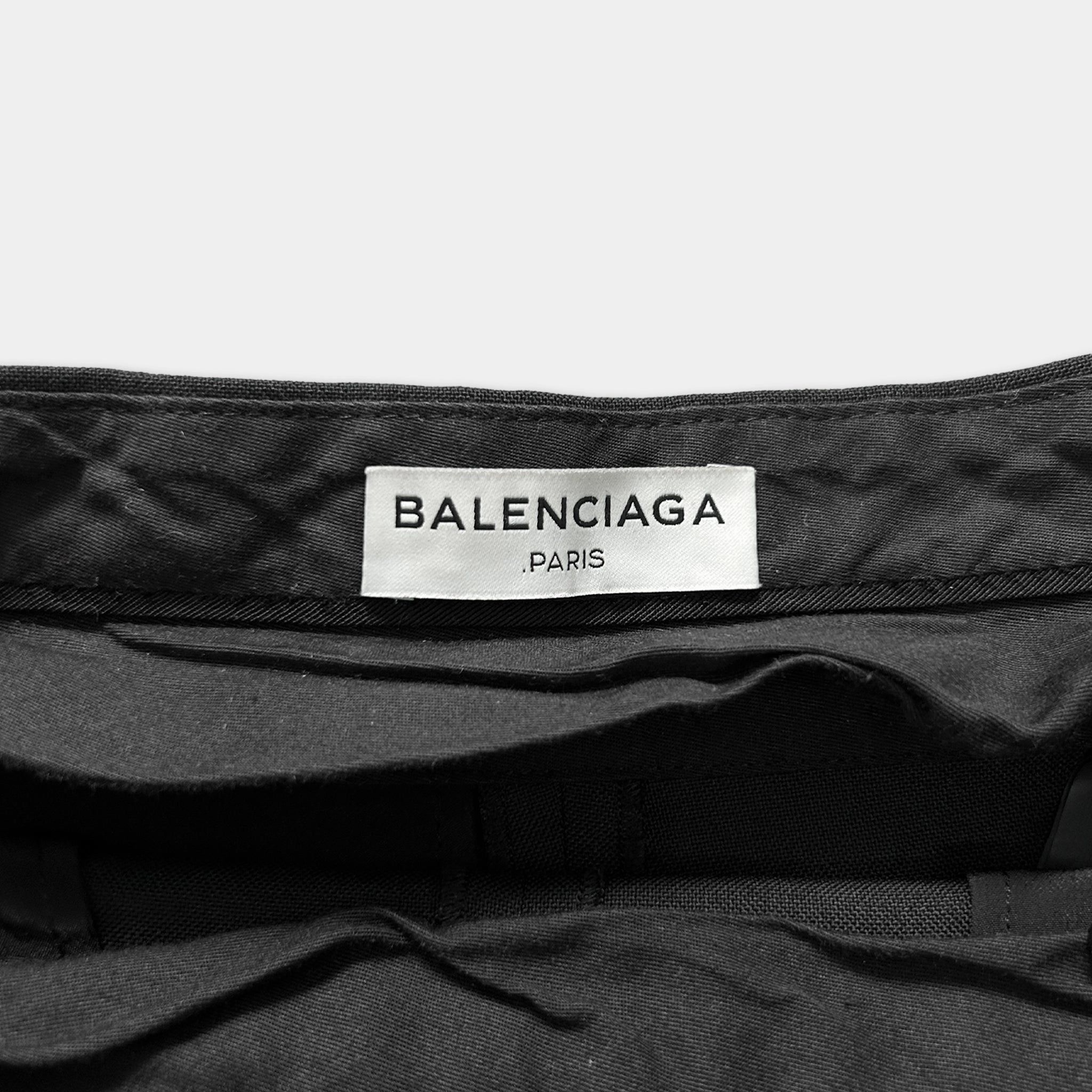Balenciaga Balenciaga Women's Black Shorts Size 30" / US 8 / IT 44 - 3 Thumbnail