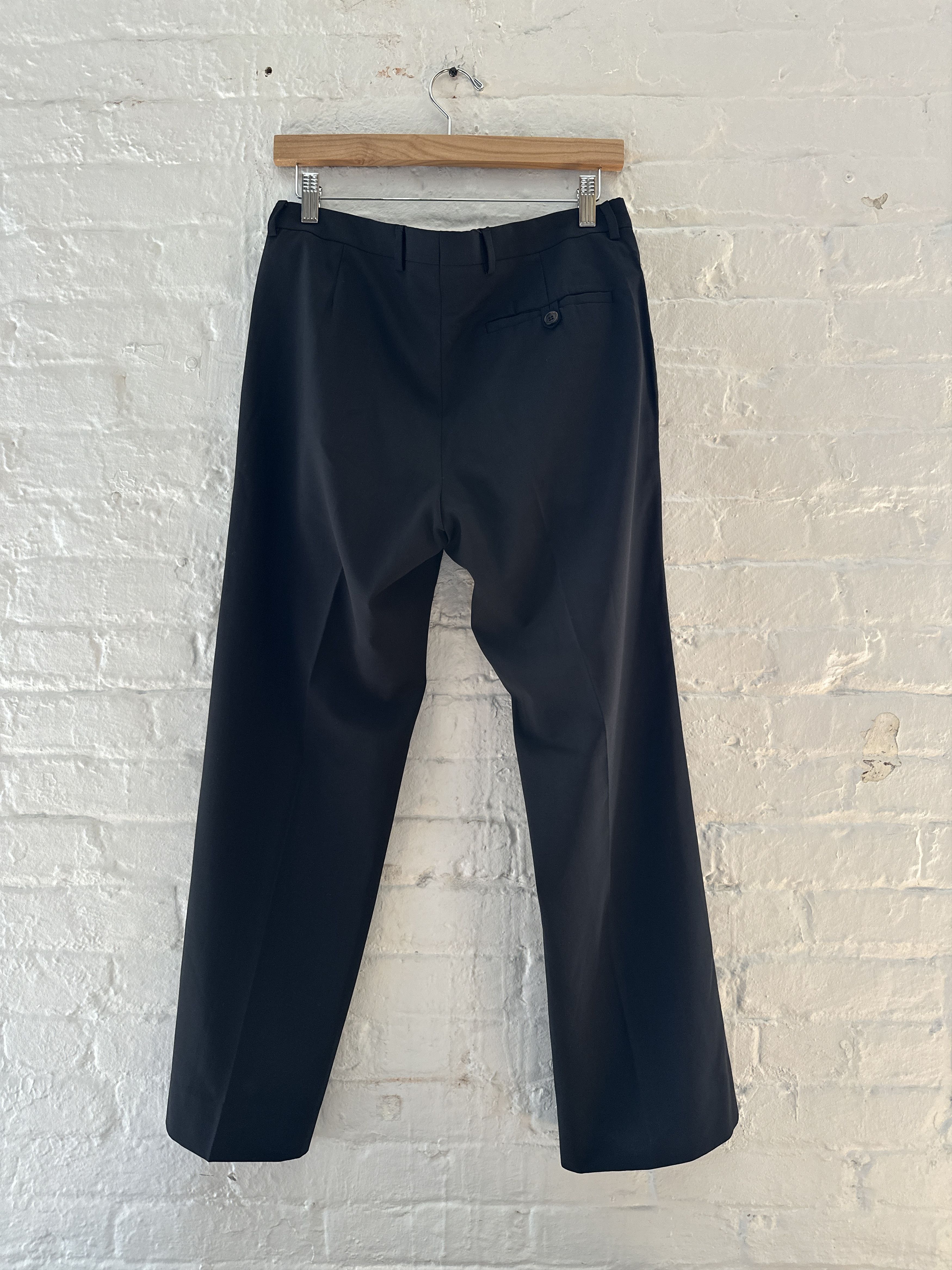 Miu Miu Archive Miu Miu 2006 Wool Straight Leg Trousers Size US 31 - 3 Thumbnail