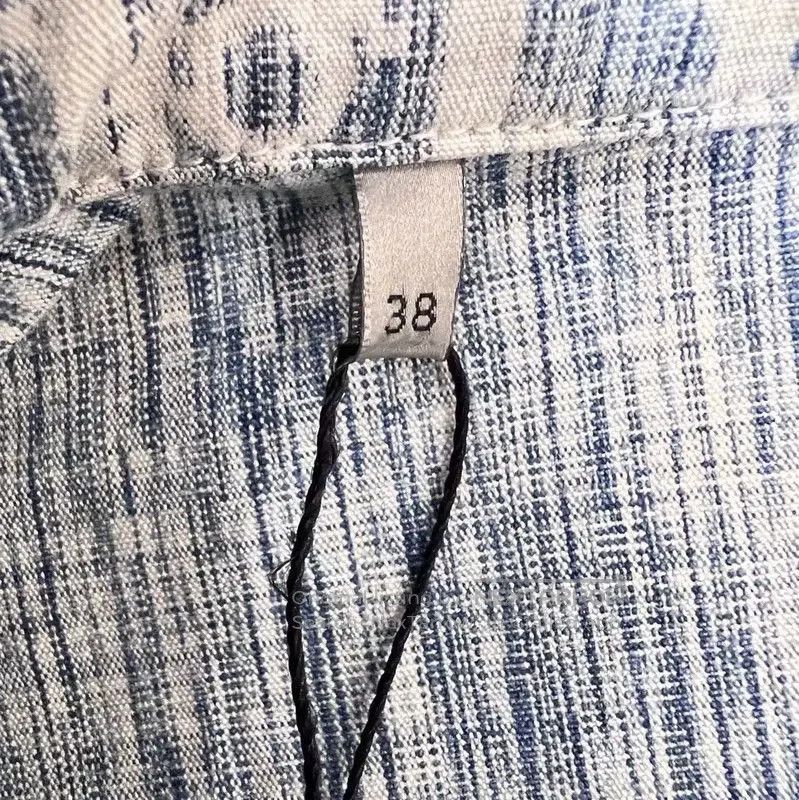 Dior Dior Light Blue Cotton Women's Shirt . Size L / US 10 / IT 46 - 4 Thumbnail