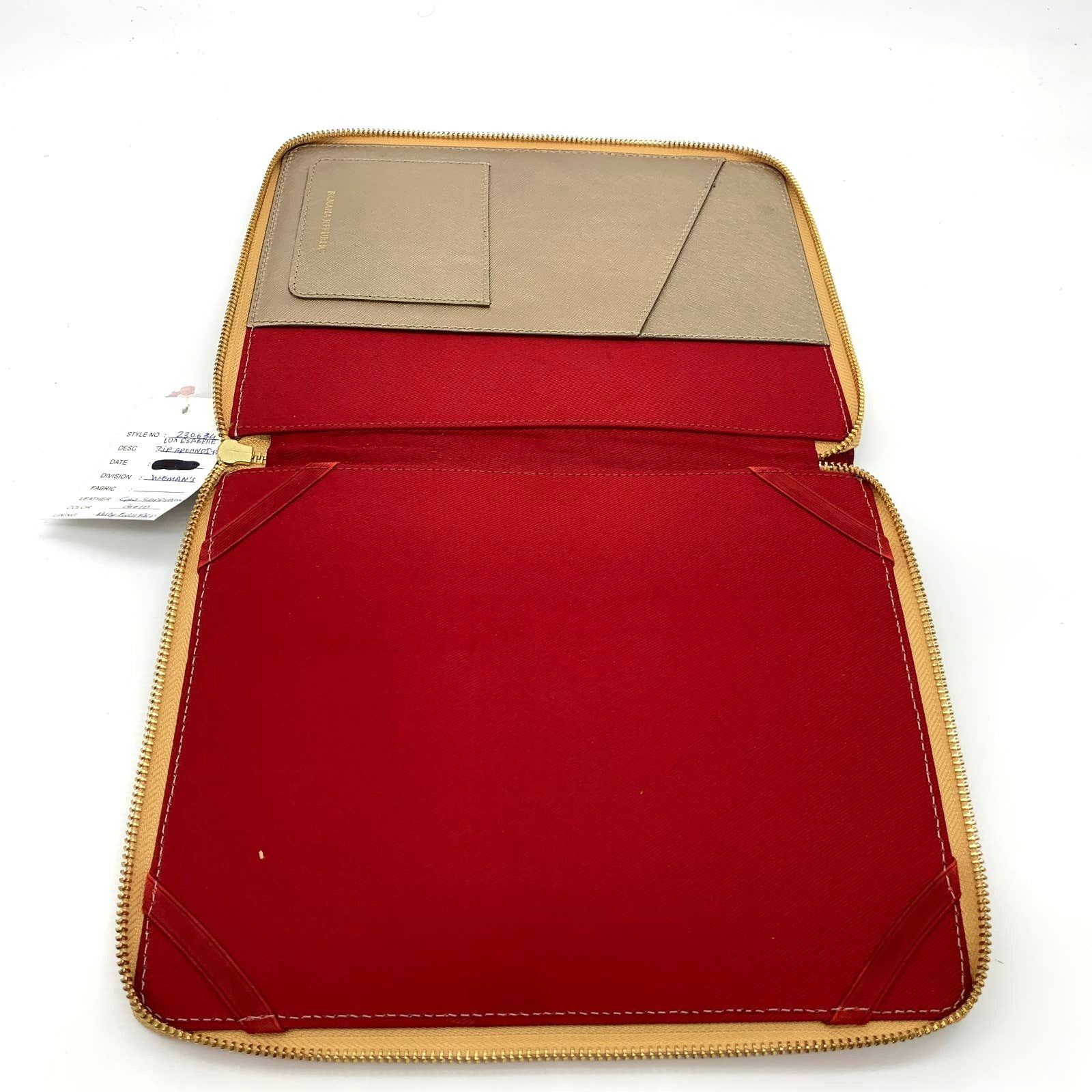 Banana Republic Banana Republic Tablet Case Zip Around Small Bag Gold Color Size ONE SIZE - 2 Thumbnail