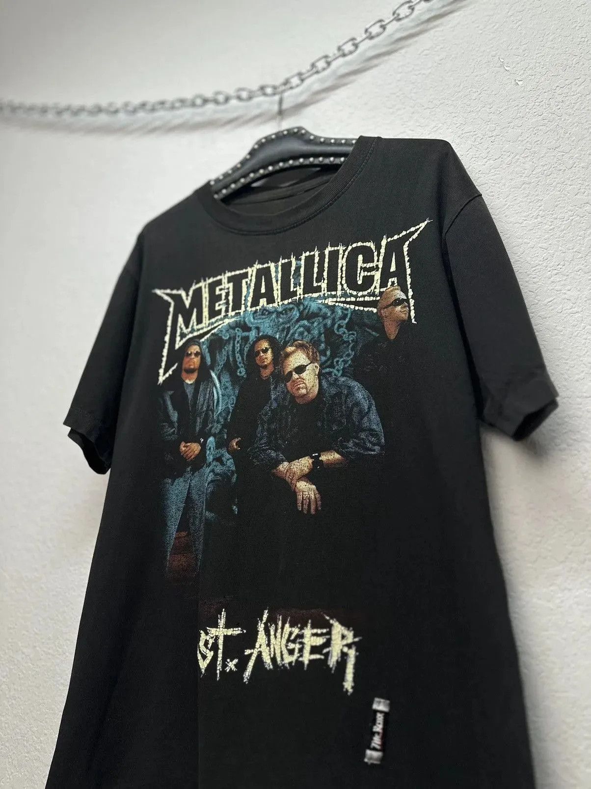 Brockum Vintage Metallica T-shirt 1990 Concert Tour Band tee Rock Size US L / EU 52-54 / 3 - 6 Thumbnail