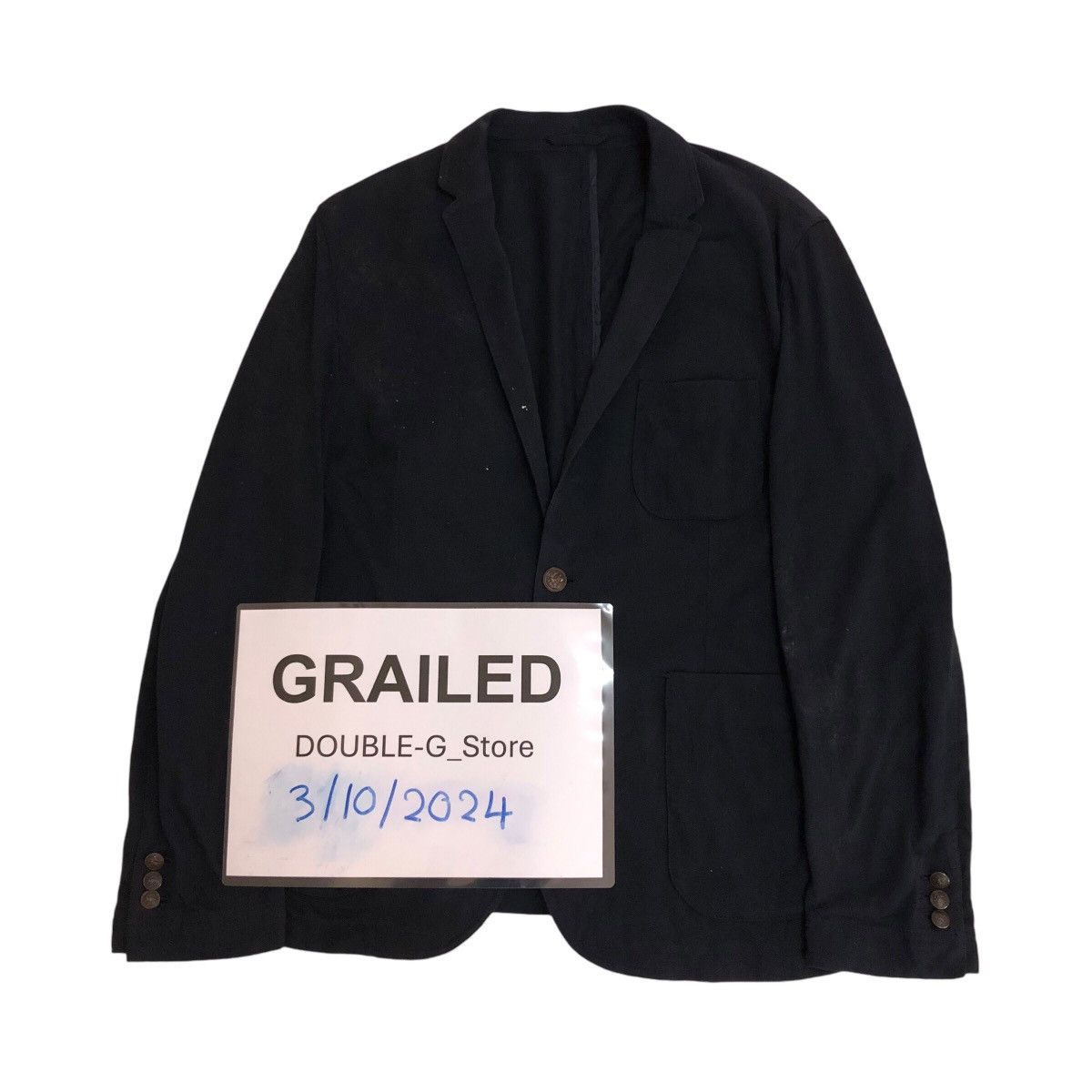 Burberry 📌Vintage Chore Jacket Burberry Black Label Big Pockets Size US L / EU 52-54 / 3 - 1 Thumbnail