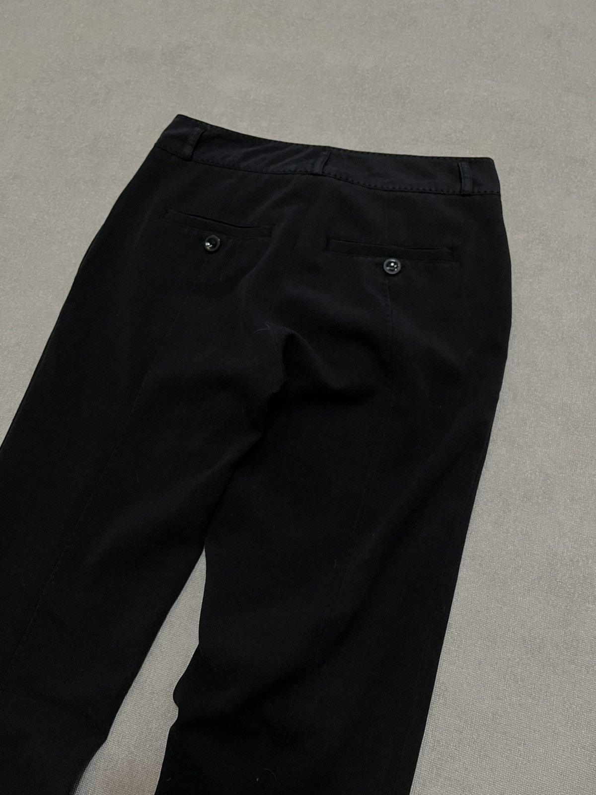 Roberto Cavalli Class Roberto Cavalli Womens Dress Pants Black Bottom Just Size 27" / US 4 / IT 40 - 6 Thumbnail