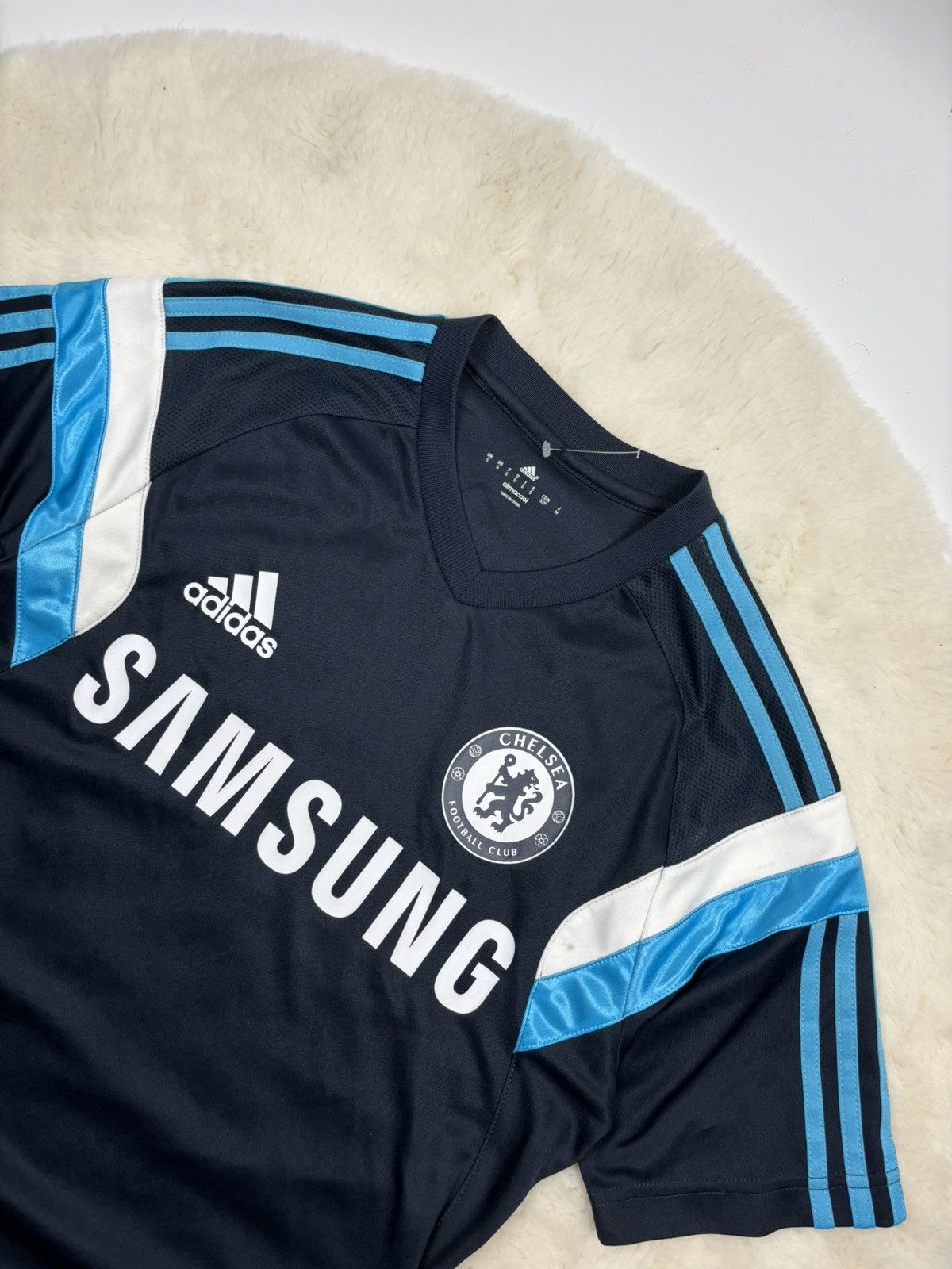 Adidas × Chelsea Soccer Adidas FC Chelsea 2014/15 Training Soccer Jersey Vintage Size US S / EU 44-46 / 1 - 3 Thumbnail