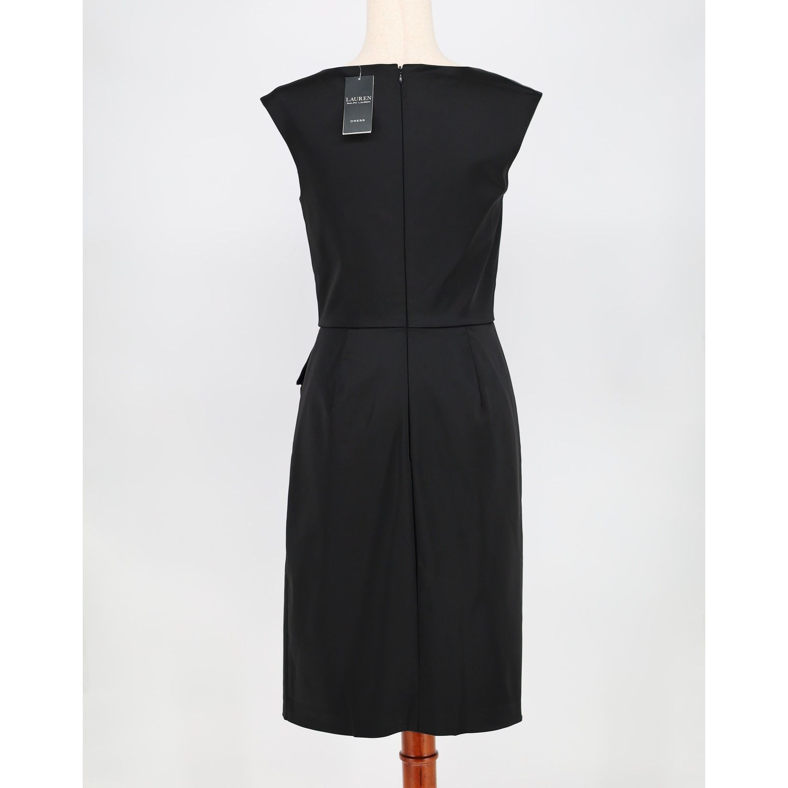 Ralph Lauren Ralph Lauren Women Black Tie-Waist Cocktail Dress Size 4 Size S / US 4 / IT 40 - 6 Thumbnail