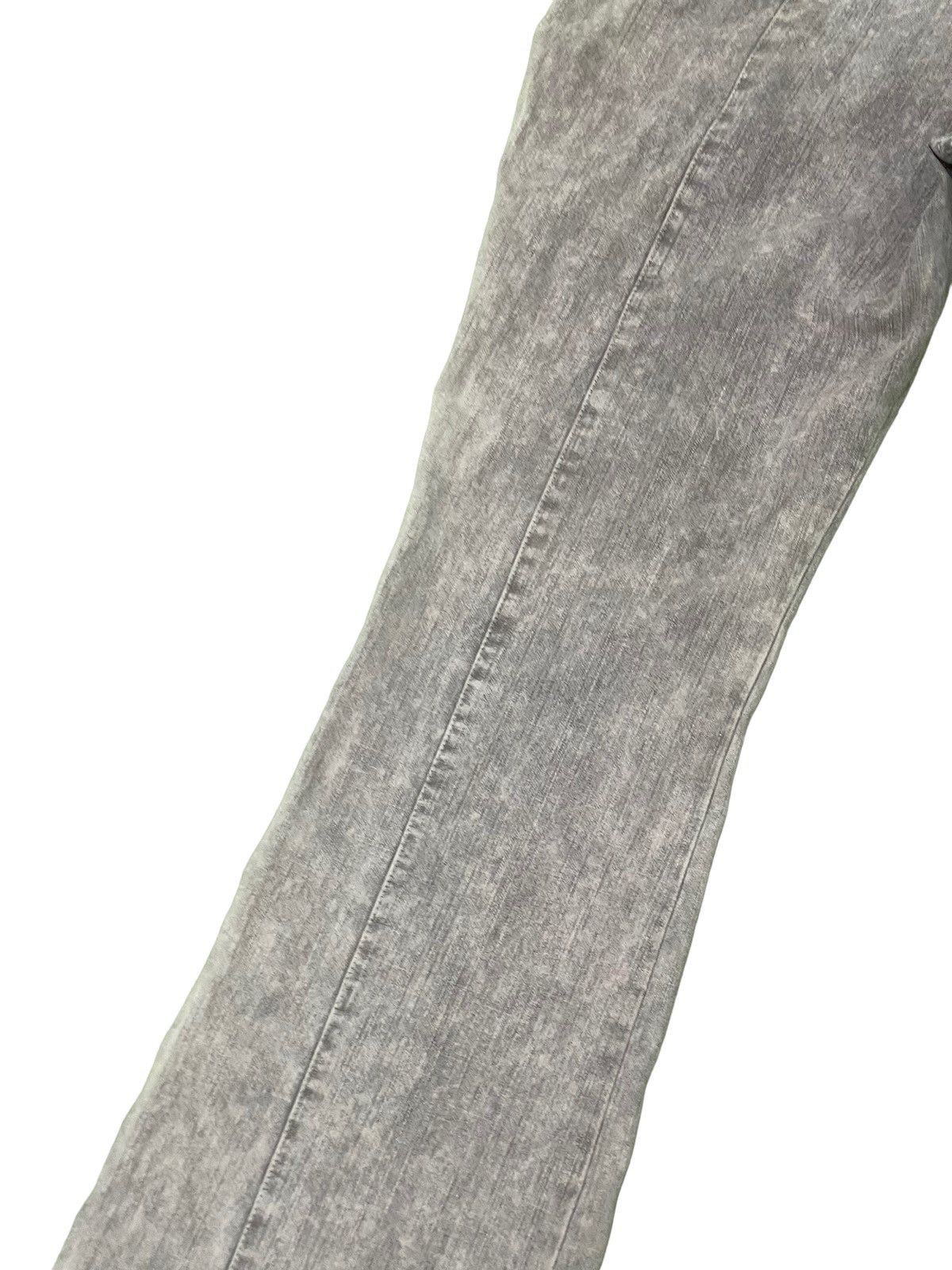 Japanese Brand Flare Jeans Full Heart Distress Stretch Boot Cut 6🟦5 Size US 28 / EU 44 - 17 Thumbnail