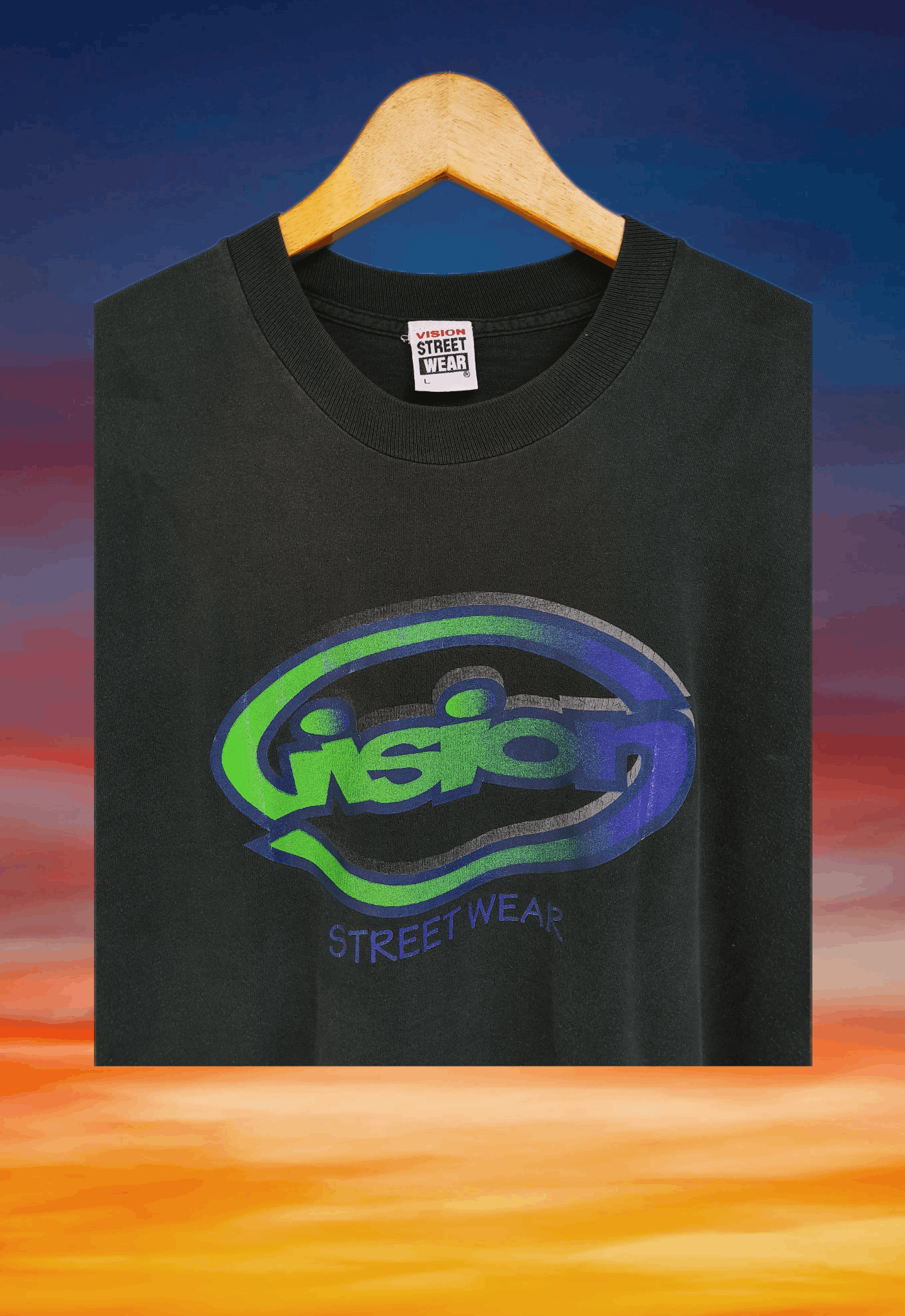 Vision Streetwear Streetwear Vintage 90s Vision Street Wear Skateboard T-Shirt Size US L / EU 52-54 / 3 - 5 Thumbnail
