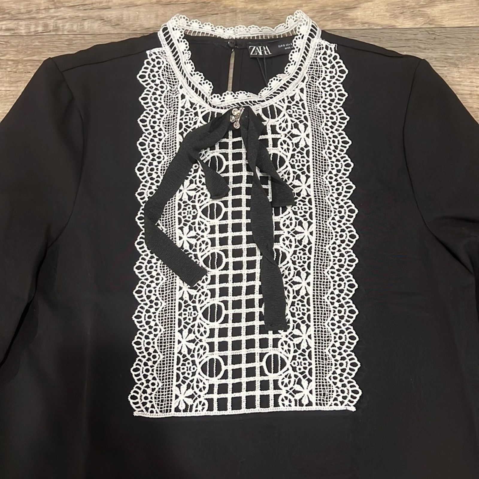 Zara ZARA Mini Dress with Ruffled Hem NWT (M) Size M / US 6-8 / IT 42-44 - 10 Thumbnail