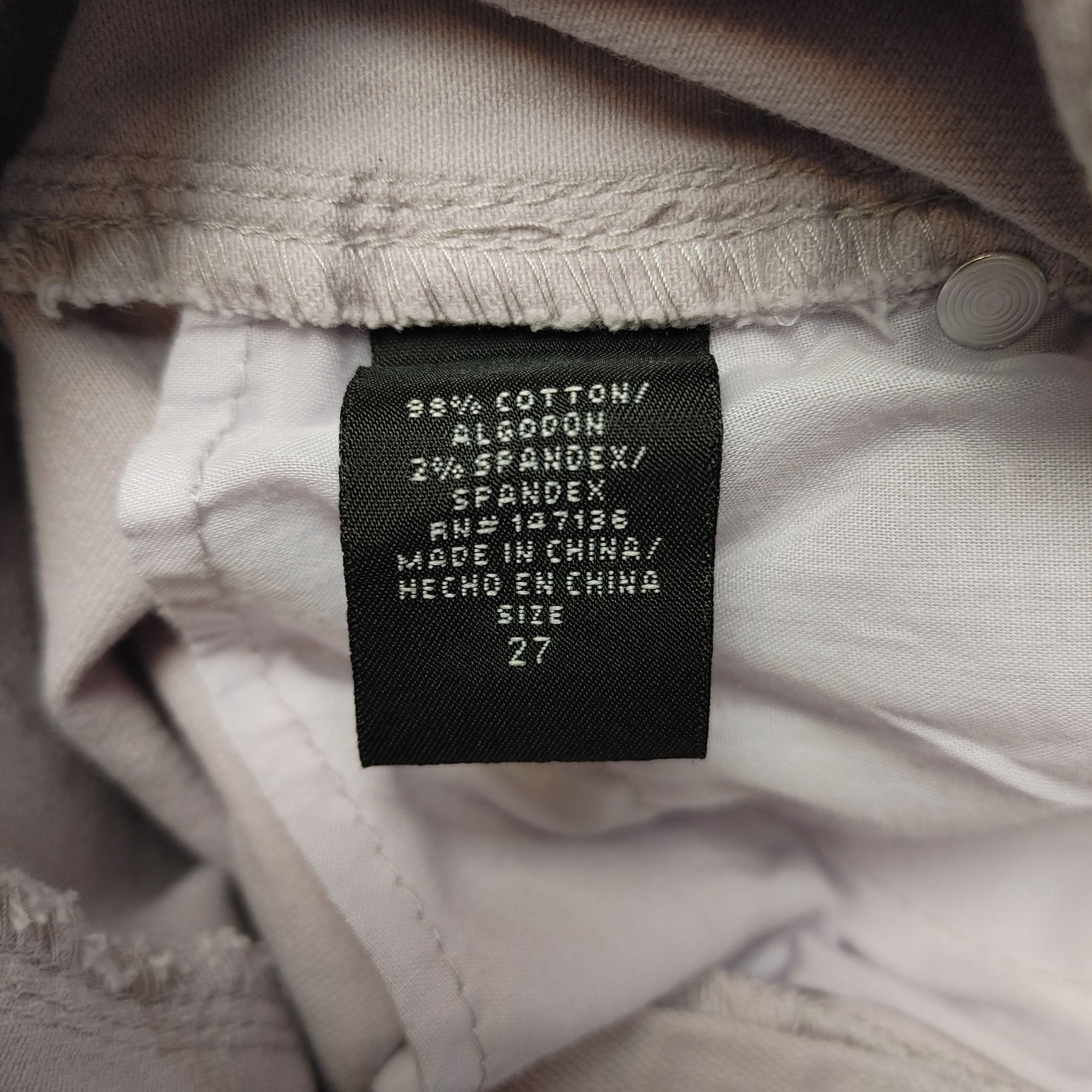 Other 1822 Denim Women's Light Gray Casual Capris 27 Size 27" / US 4 / IT 40 - 4 Thumbnail