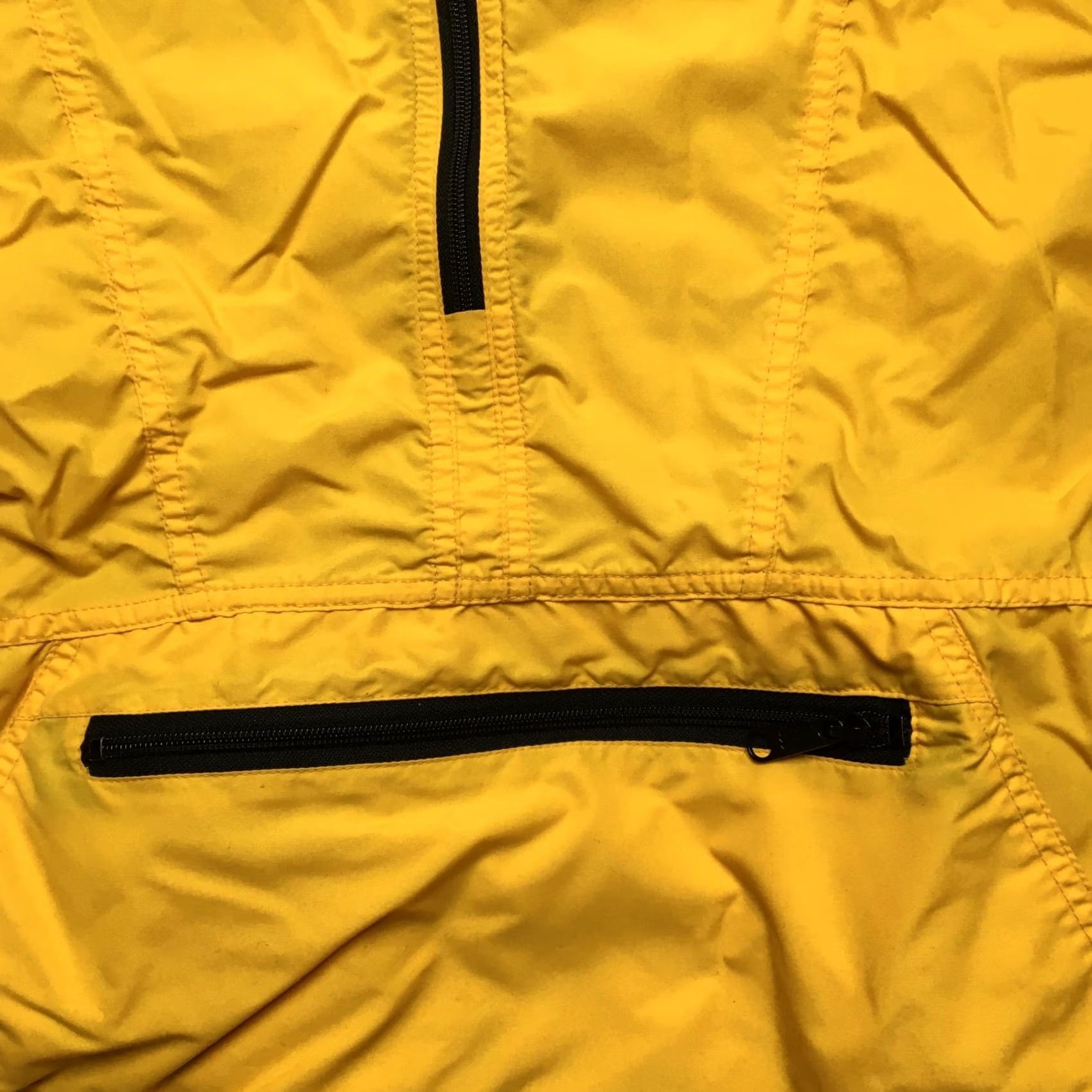 Vintage VINTAGE L.L.Bean Jacket Mens 56 Regular Yellow Nylon Hooded Anorak Pullover 80s USA Mens Size US XL / EU 56 / 4 - 4 Thumbnail