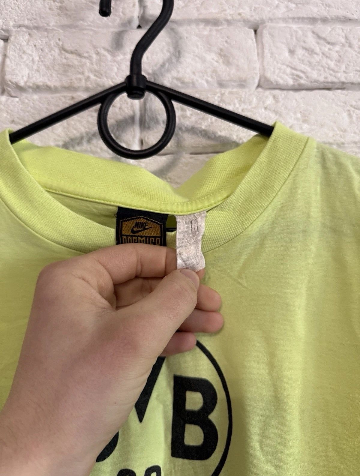 Nike Vintage Nike Premier Borussia Dortmund 91/92 Home Tshirt SzM Size US M / EU 48-50 / 2 - 4 Thumbnail