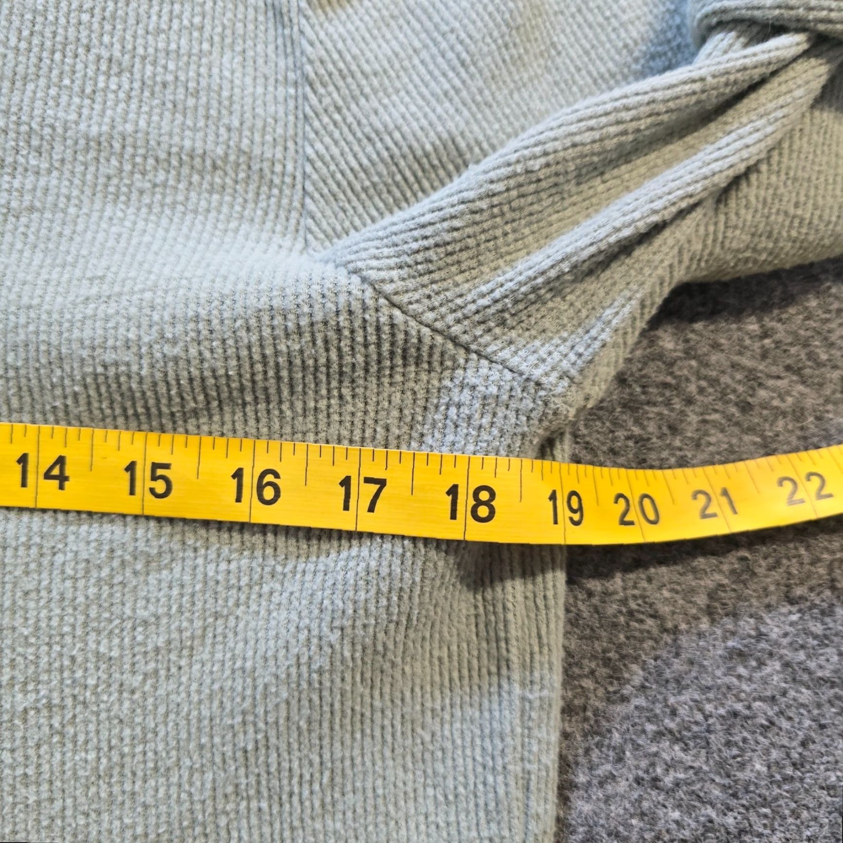 SKIMS Skims Top Womens XL Green Thermal Knit Crew Neck Long Sleeve Casual Capsule Crew Neck Basic Shirt Size XL / US 12-14 / IT 48-50 - 6 Thumbnail