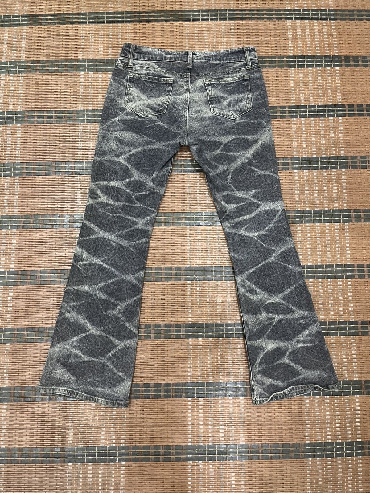 Japanese Brand Daily Topics Tornado Mart Glitter Flare Jeans Size 30" / US 8 / IT 44 - 9 Thumbnail