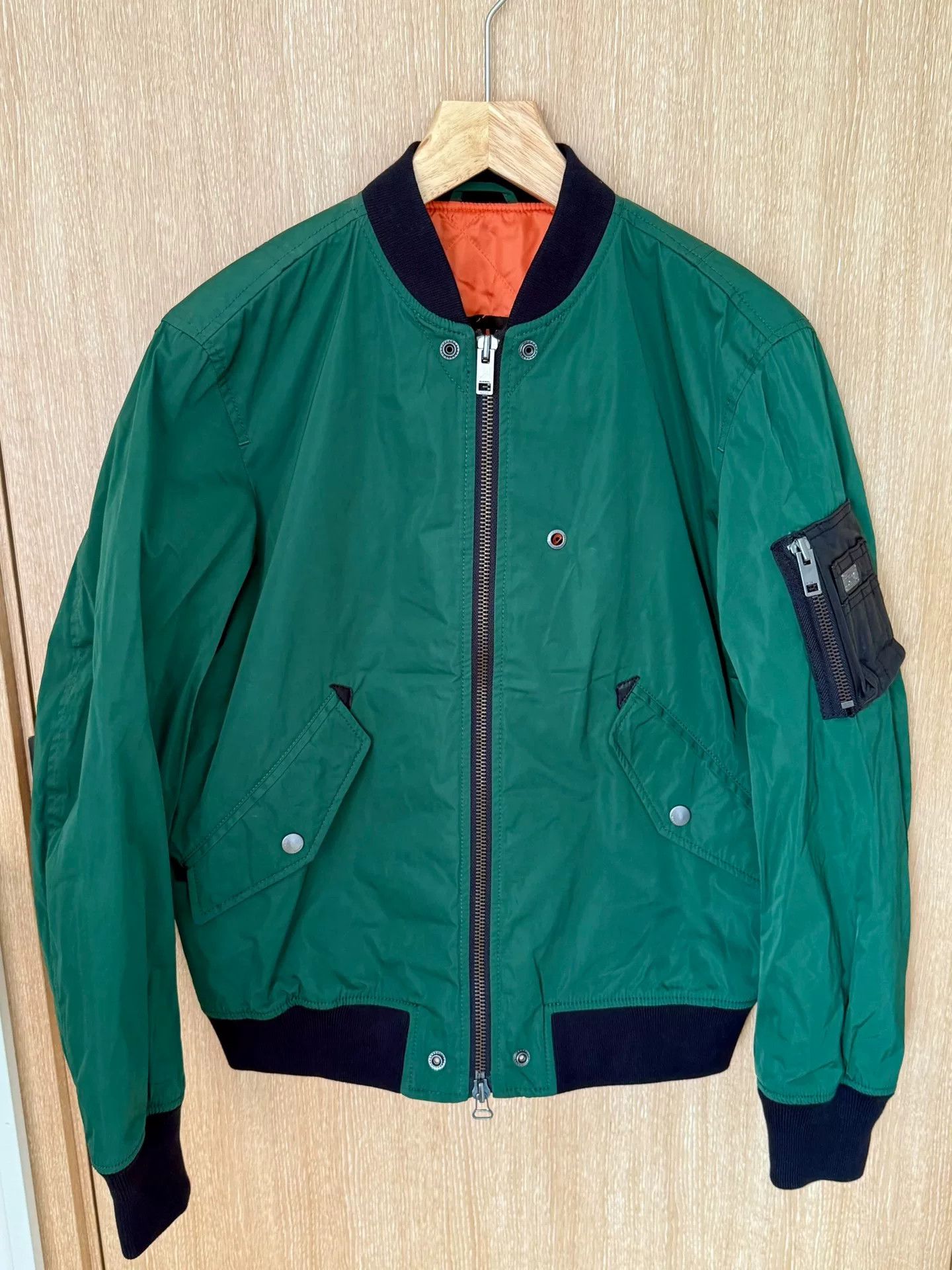 Diesel Diesel MA1 Shearling Cotton Jacket Size US M / EU 48-50 / 2 - 1 Thumbnail
