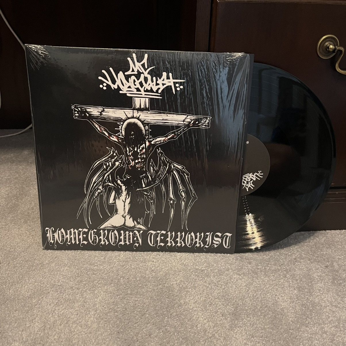 Goth Money MC Holocaust - Homegrown Terrorist Vinyl Record Doomshop Size ONE SIZE - 3 Thumbnail