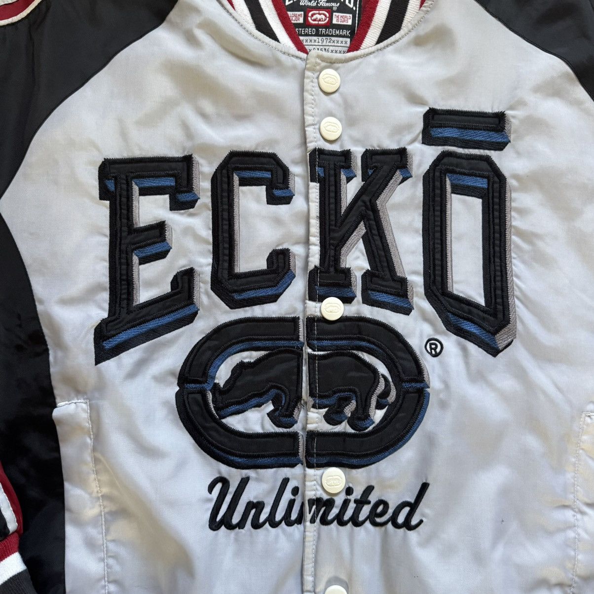 Ecko Unltd. Ecko Unltd vintage 90s Varsity Jacket Size US L / EU 52-54 / 3 - 5 Thumbnail