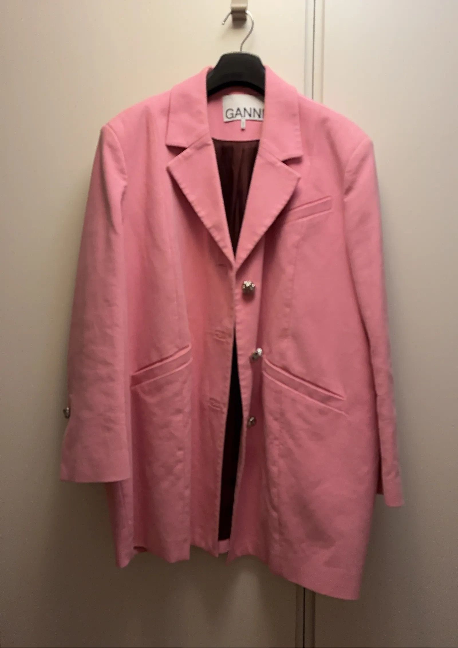Ganni Ganni Blazer Size L / US 10 / IT 46 - 1 Thumbnail