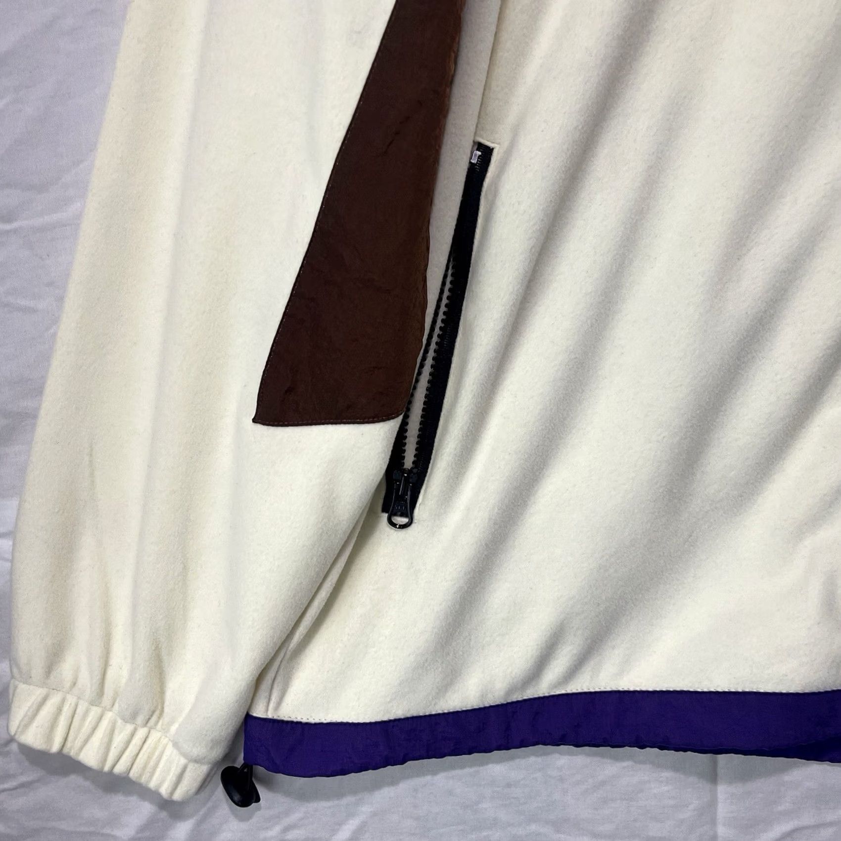 Vintage Ronin Division Jacket Mens L Beige Purple Hooded Zip Up Pockets Long Sleeve Size US L / EU 52-54 / 3 - 5 Thumbnail