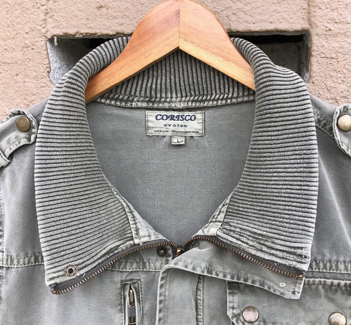 Vintage Vintage CORISCO evolve Faded Bomber Jacket Size US L / EU 52-54 / 3 - 16 Thumbnail