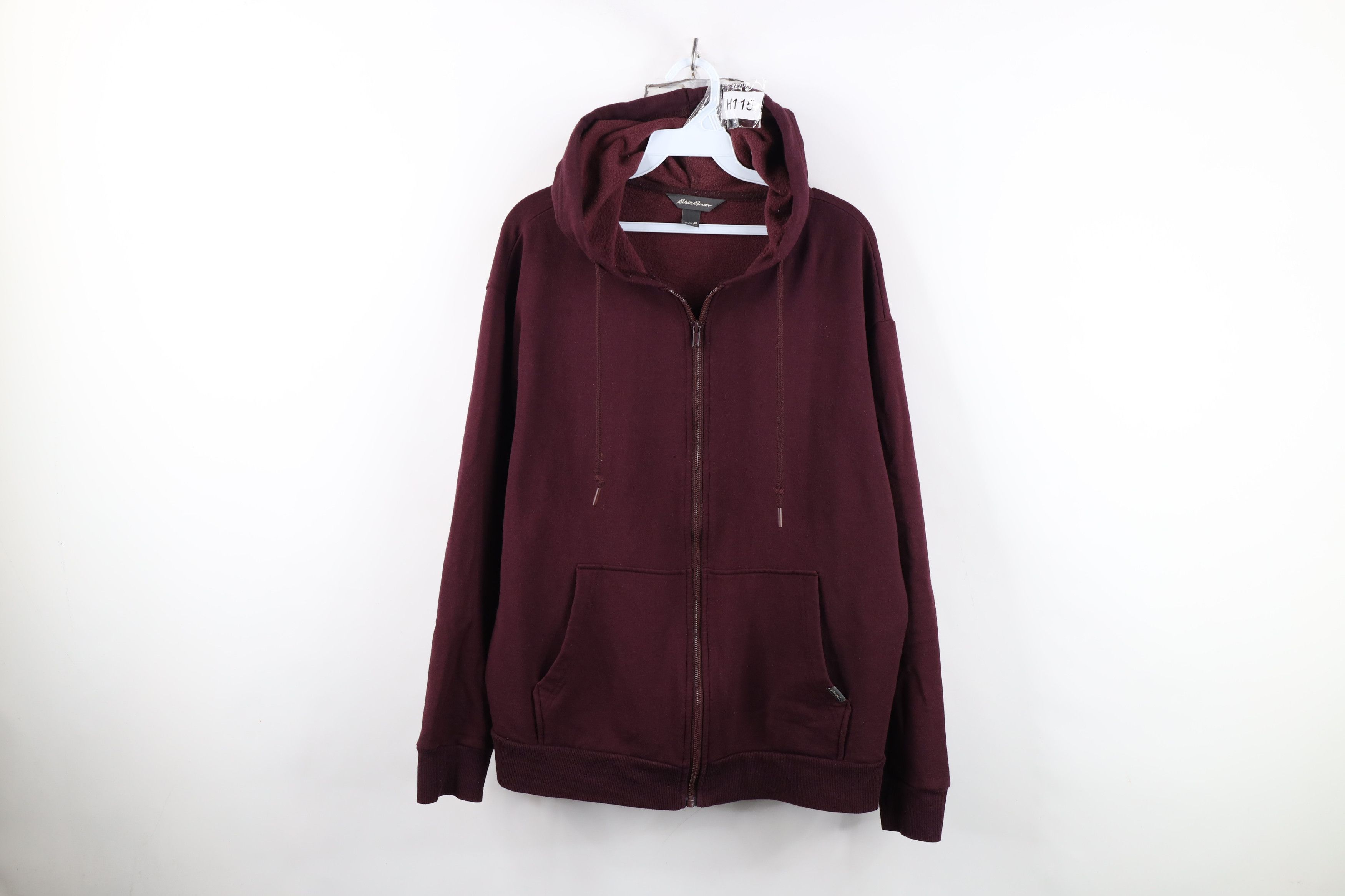 Eddie Bauer Vintage Y2K Eddie Bauer Spell Out Full Zip Hoodie Purple Size US M / EU 48-50 / 2 - 1 Thumbnail