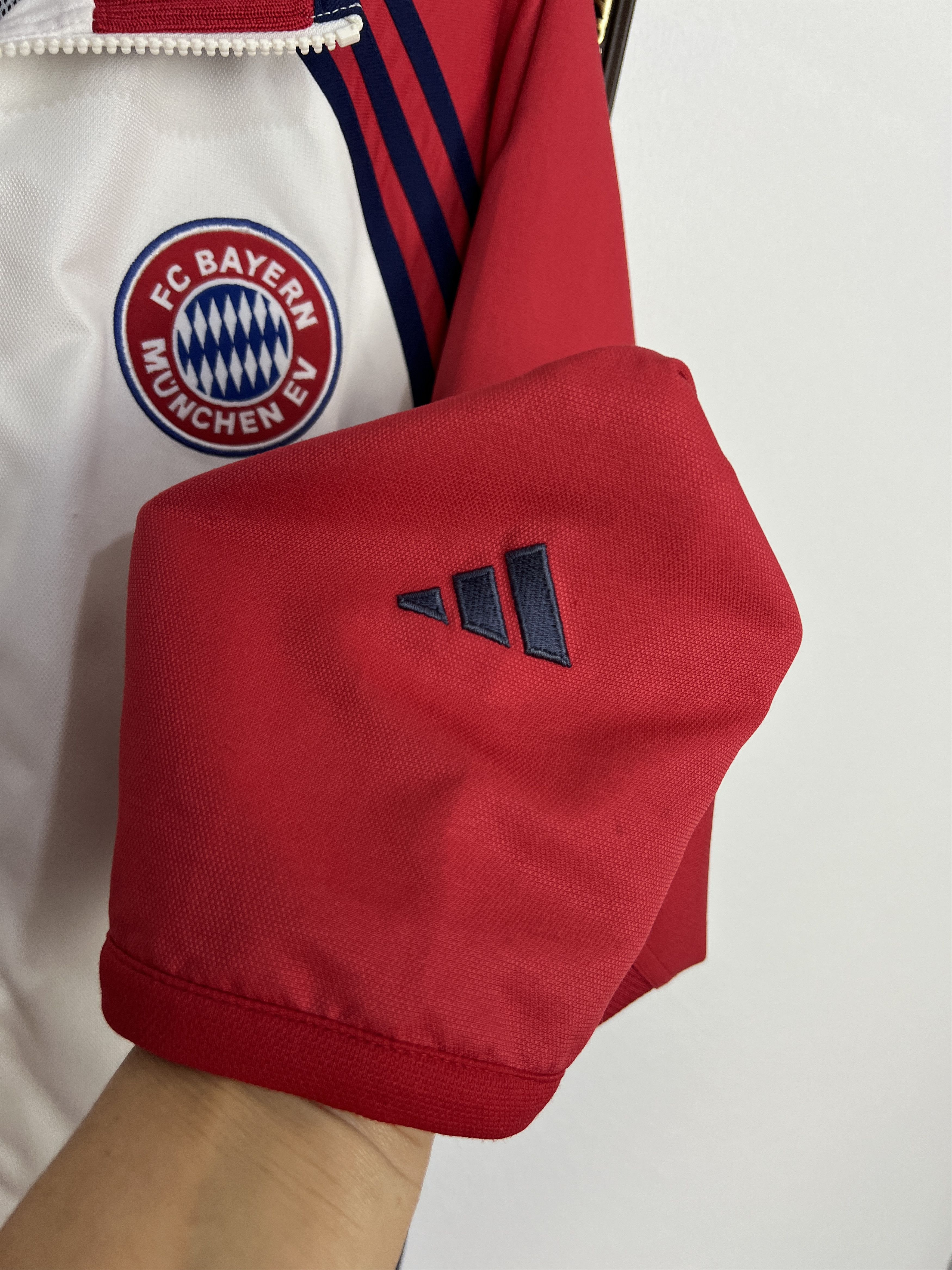 Adidas Vintage 90's Bayern Munich Football Jacket Soccer Track Top Size US M / EU 48-50 / 2 - 4 Thumbnail