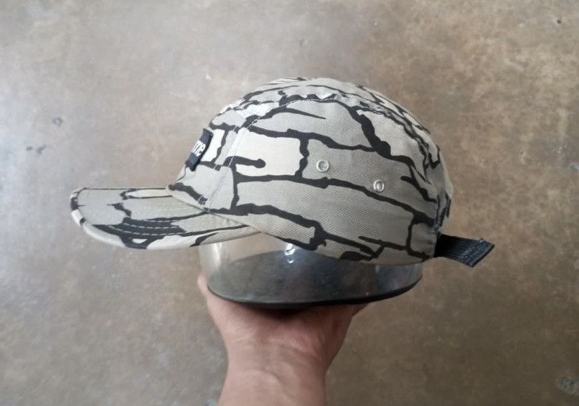 Supreme × Vintage Vintage 2000s Supreme Tree bark Camp Cap Size ONE SIZE - 4 Thumbnail