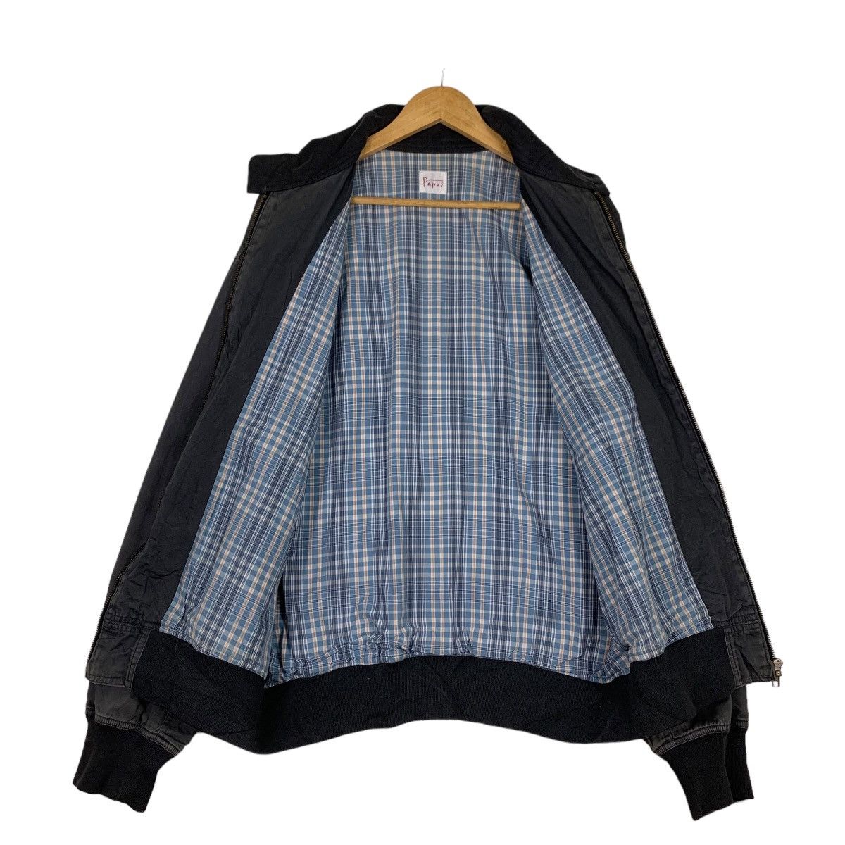 Japanese Brand PAPAS SPORTS Casual Bomber Jacket #1105-C50 Size US L / EU 52-54 / 3 - 11 Thumbnail