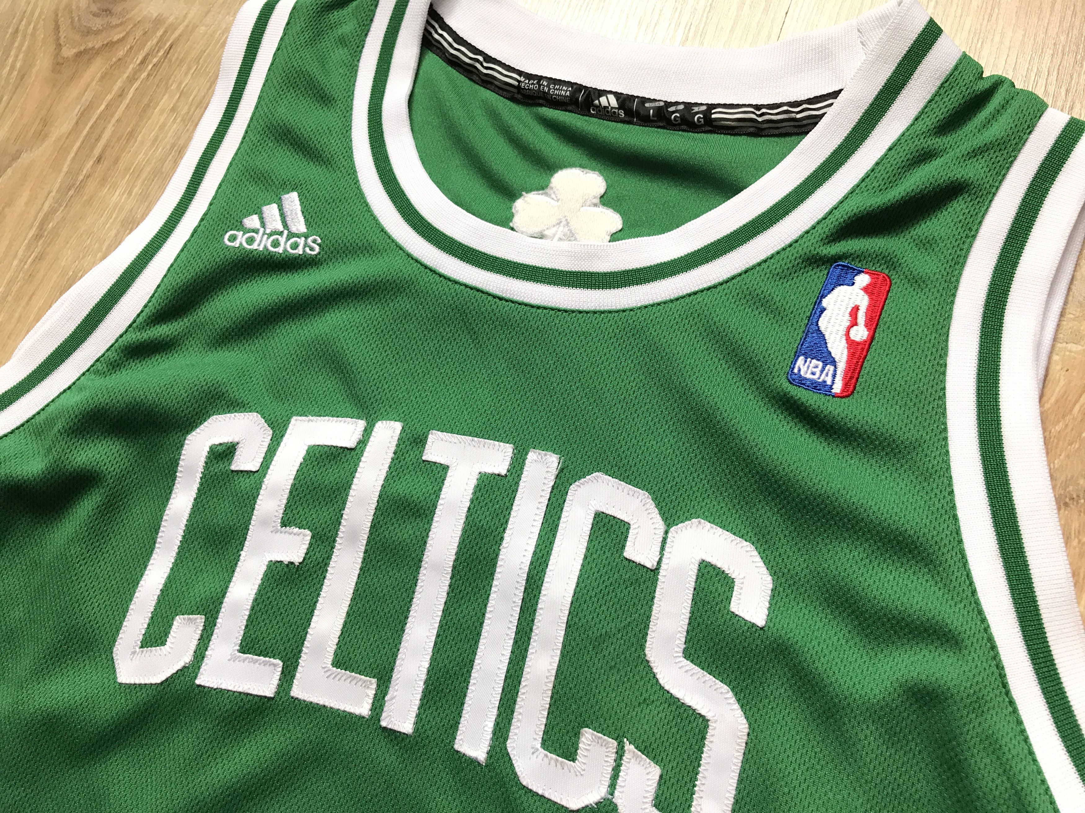 Adidas × NBA × Vintage Adidas Vintage Boston Celtics Rajon Rondon #9 Jersey Size US L / EU 52-54 / 3 - 4 Thumbnail