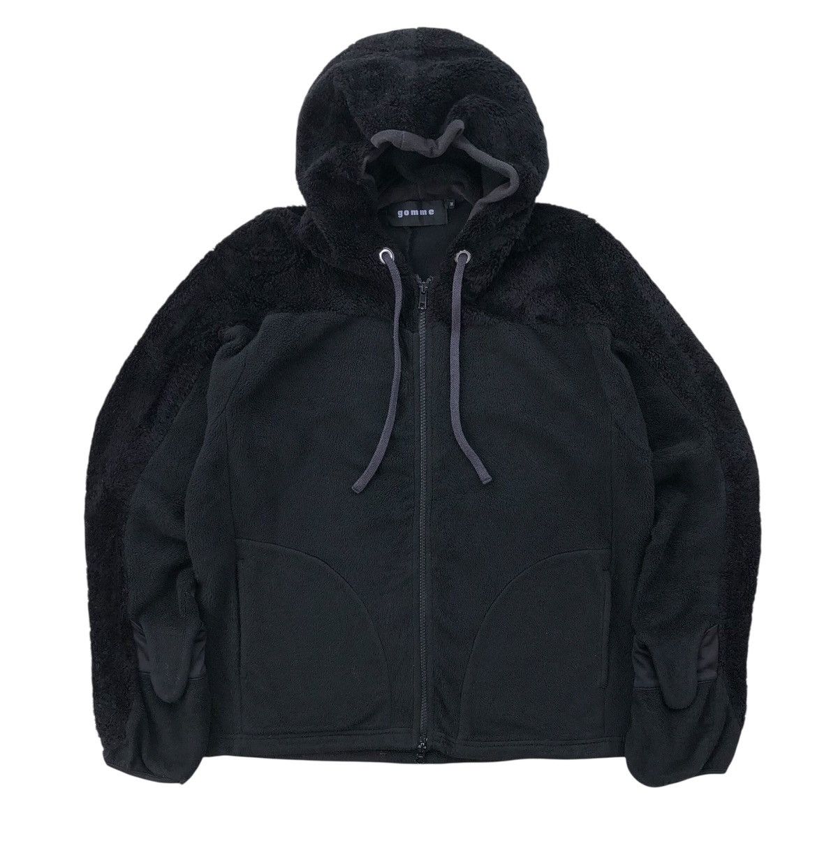 Yohji Yamamoto Yohji Yamamoto by Gomme Ninja Glove Fleece Zip Hoodie Jacket Size US M / EU 48-50 / 2 - 3 Thumbnail