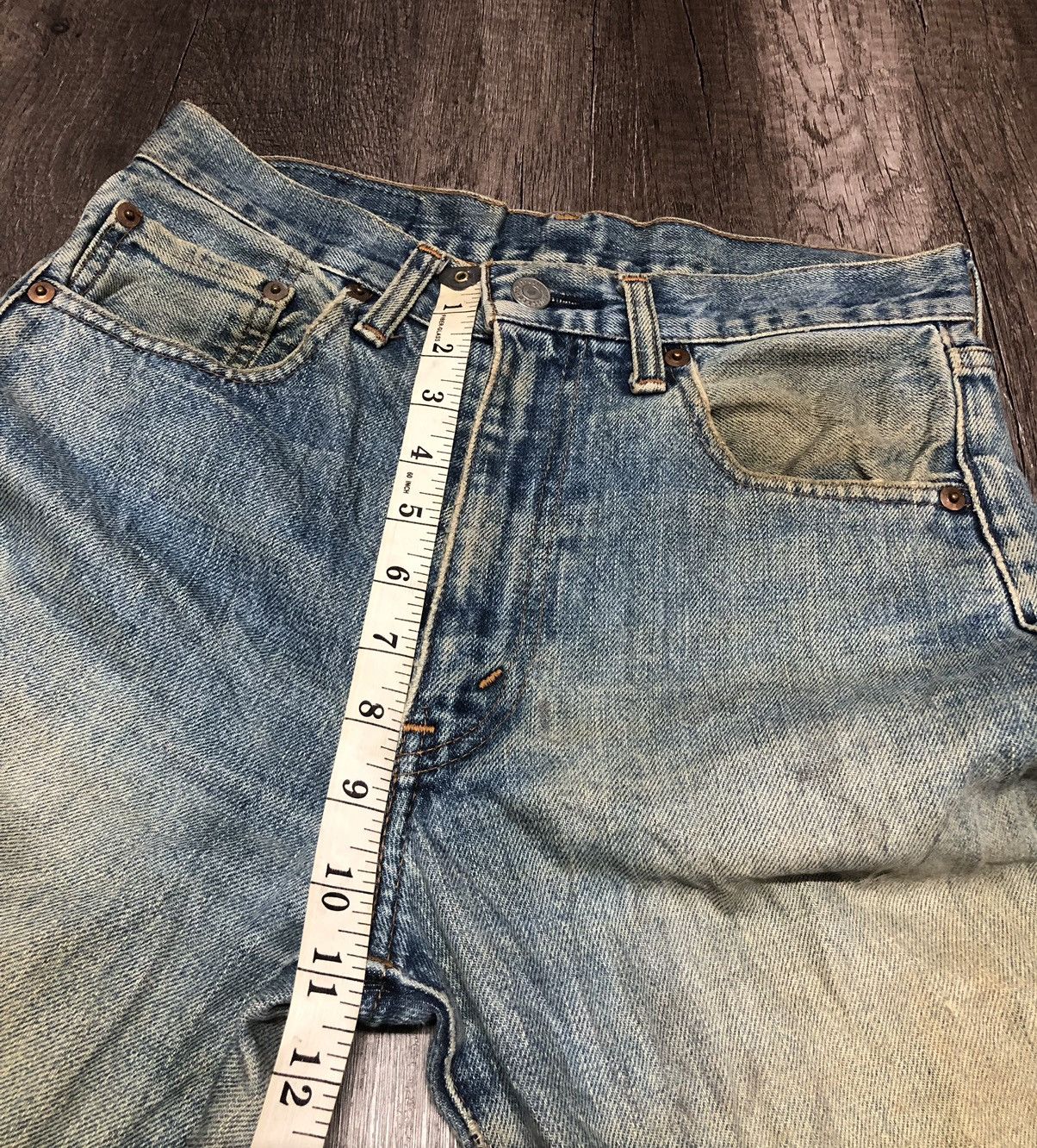 Levi's × Vintage Vintage Levi's Big E 502 Selvedge Jeans Size US 28 / EU 44 - 17 Thumbnail