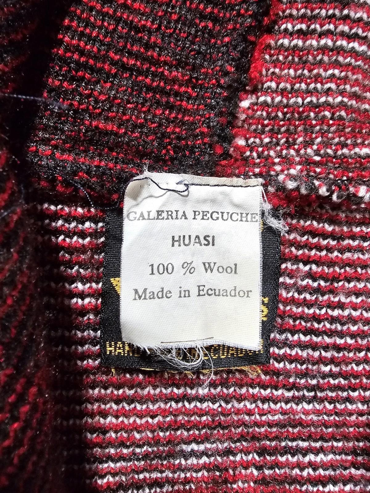 Other Genesis Huasi 100% WOOL Handmade Fullzip Hoodie Size US L / EU 52-54 / 3 - 3 Thumbnail