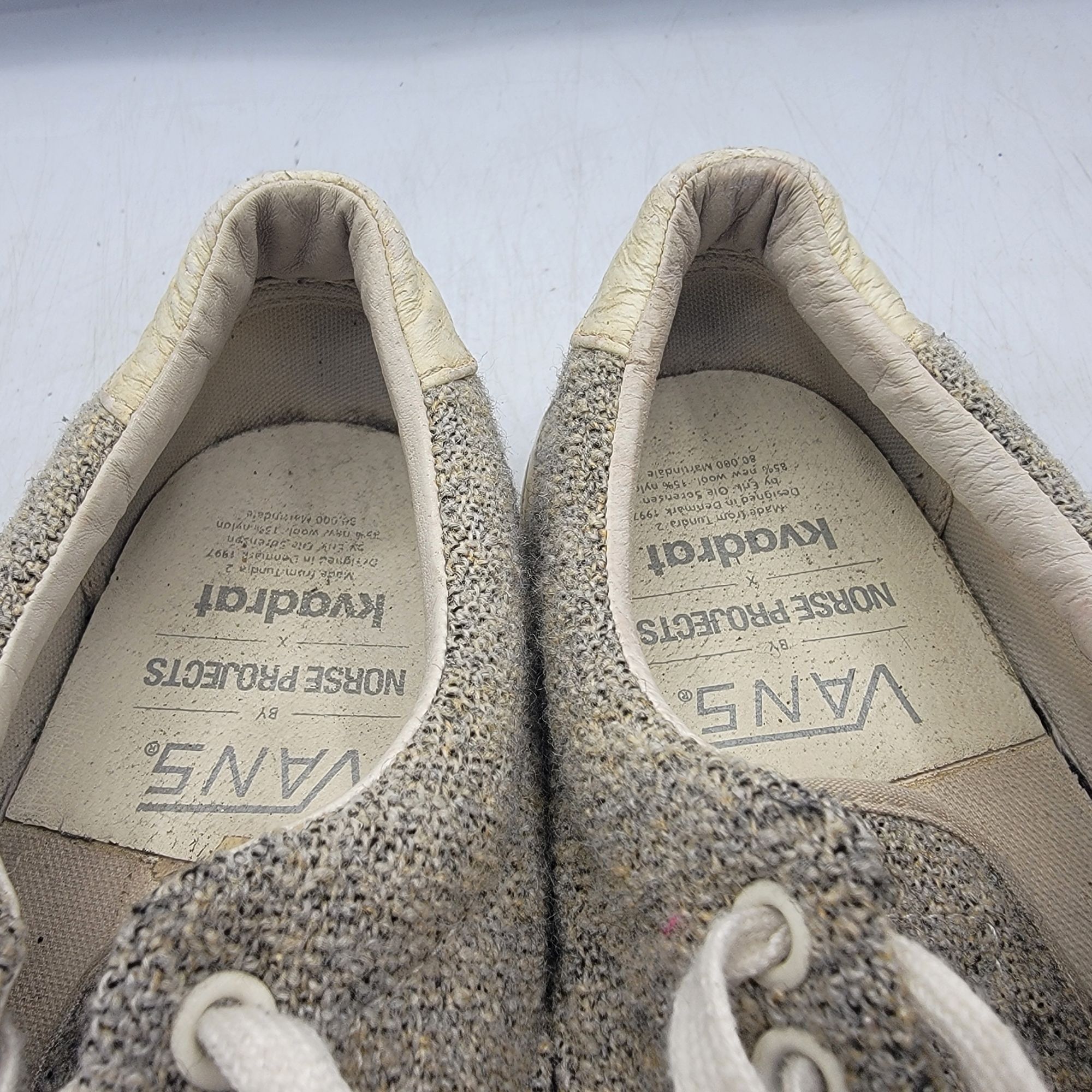 Norse Projects × Vans Norse Projects x Vans x Kvadrat Era LX 59 Hazey Gray Mens 9. Size US 9.5 / EU 42-43 - 9 Thumbnail