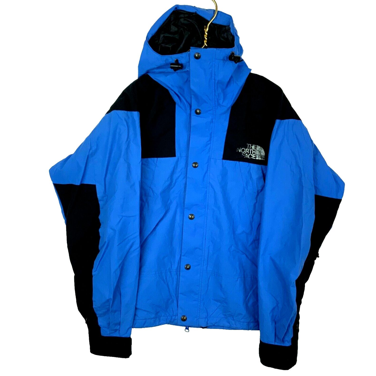 image of Vintage The North Face Gore-Tex Jacket Small Blue Windbreaker Lined Made Usa in White, Men's