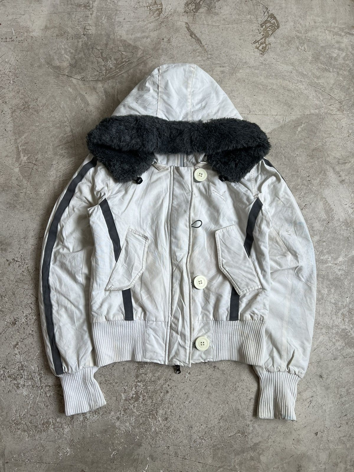 Puma Puma fur Hoodie Ski Jacket Size US S / EU 44-46 / 1 - 1 Thumbnail